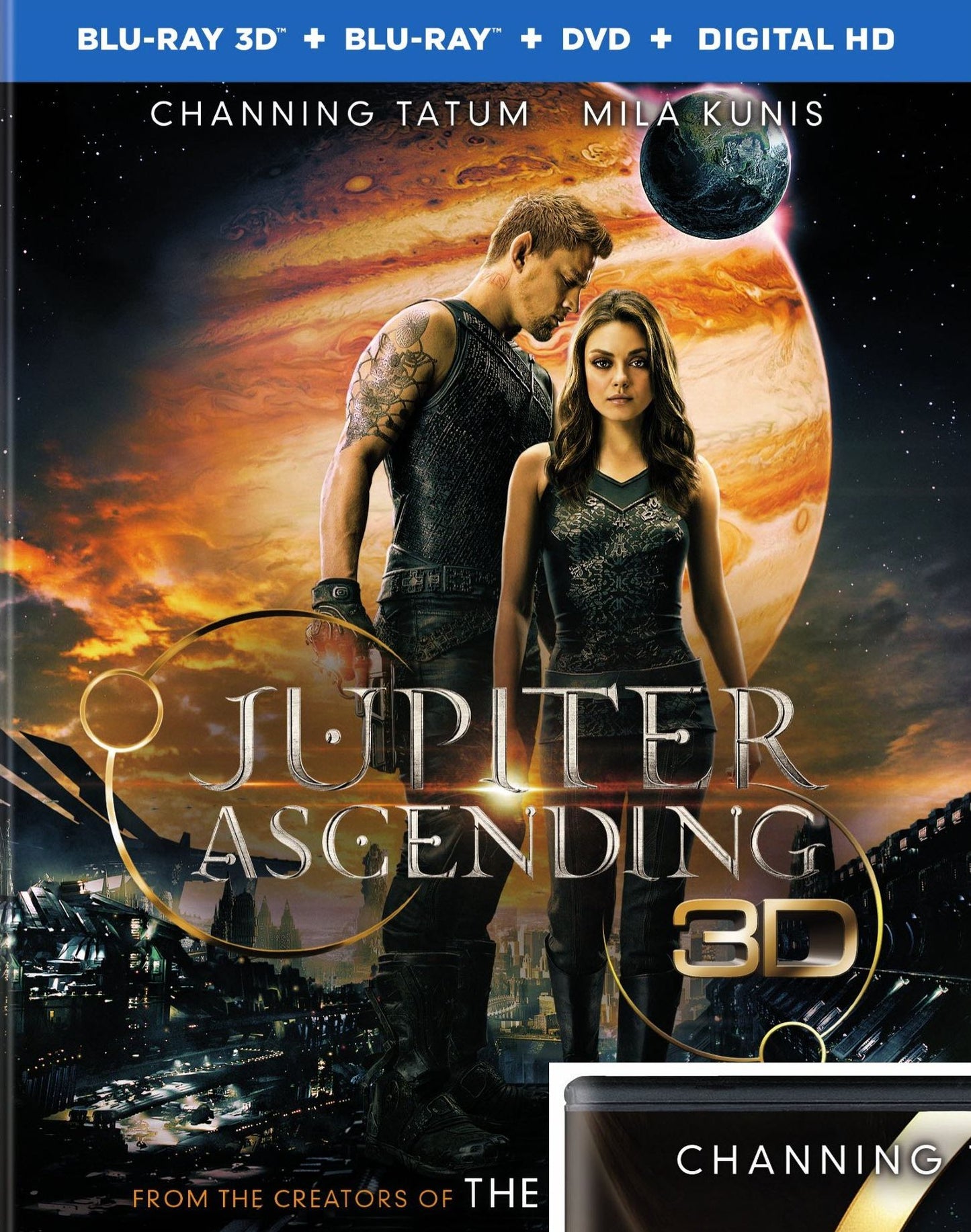 JUPITER ASCENDING (3-D BR W/DVD