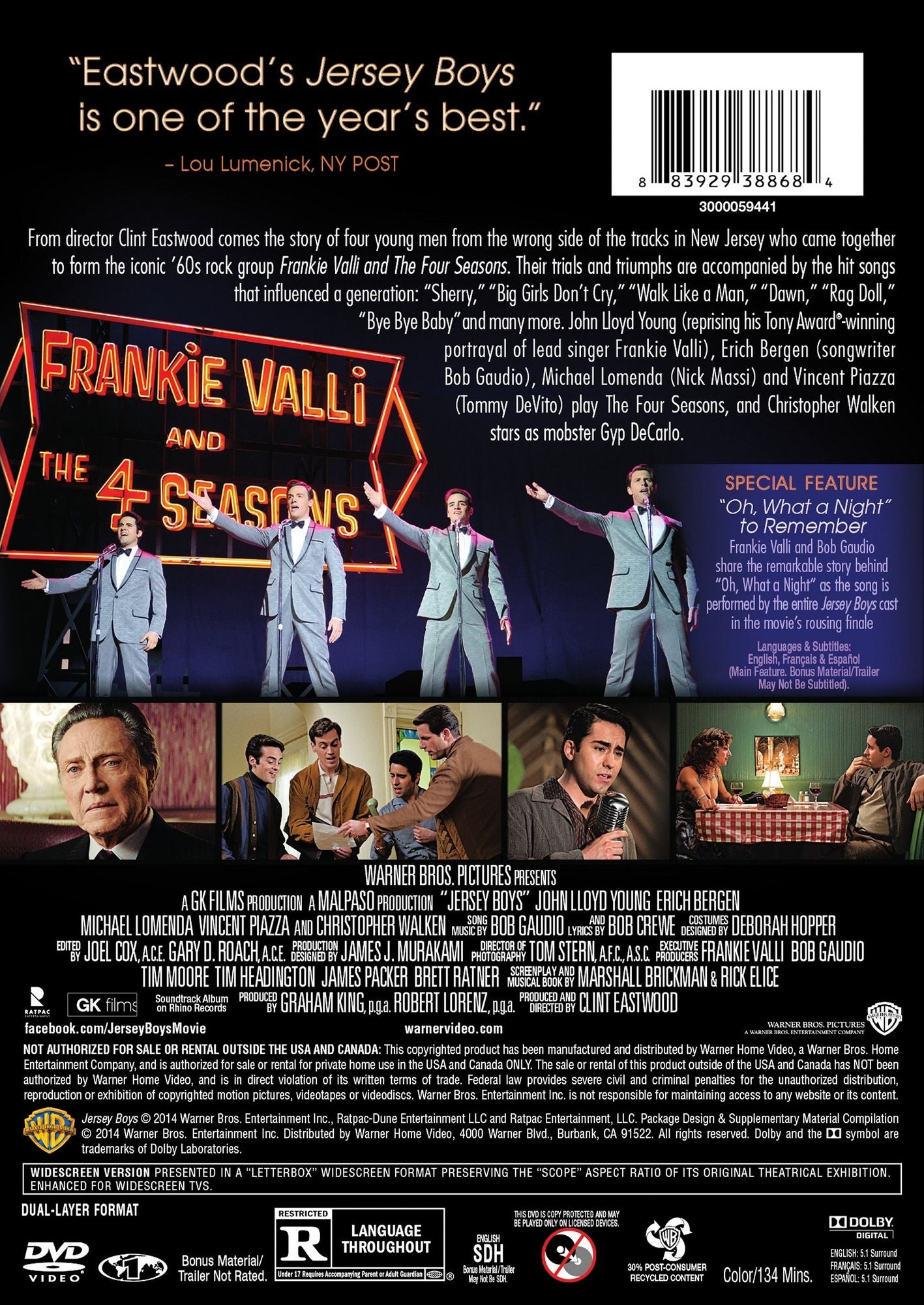 Jersey Boys [Includes Digital Copy]