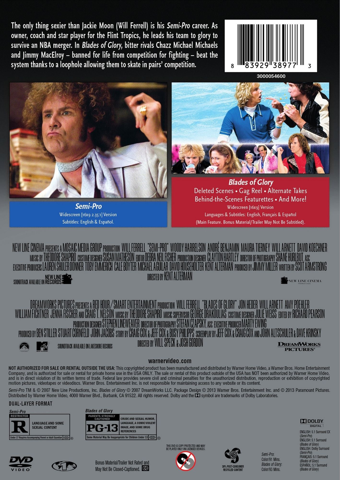 Semi-pro/blades Of Glory