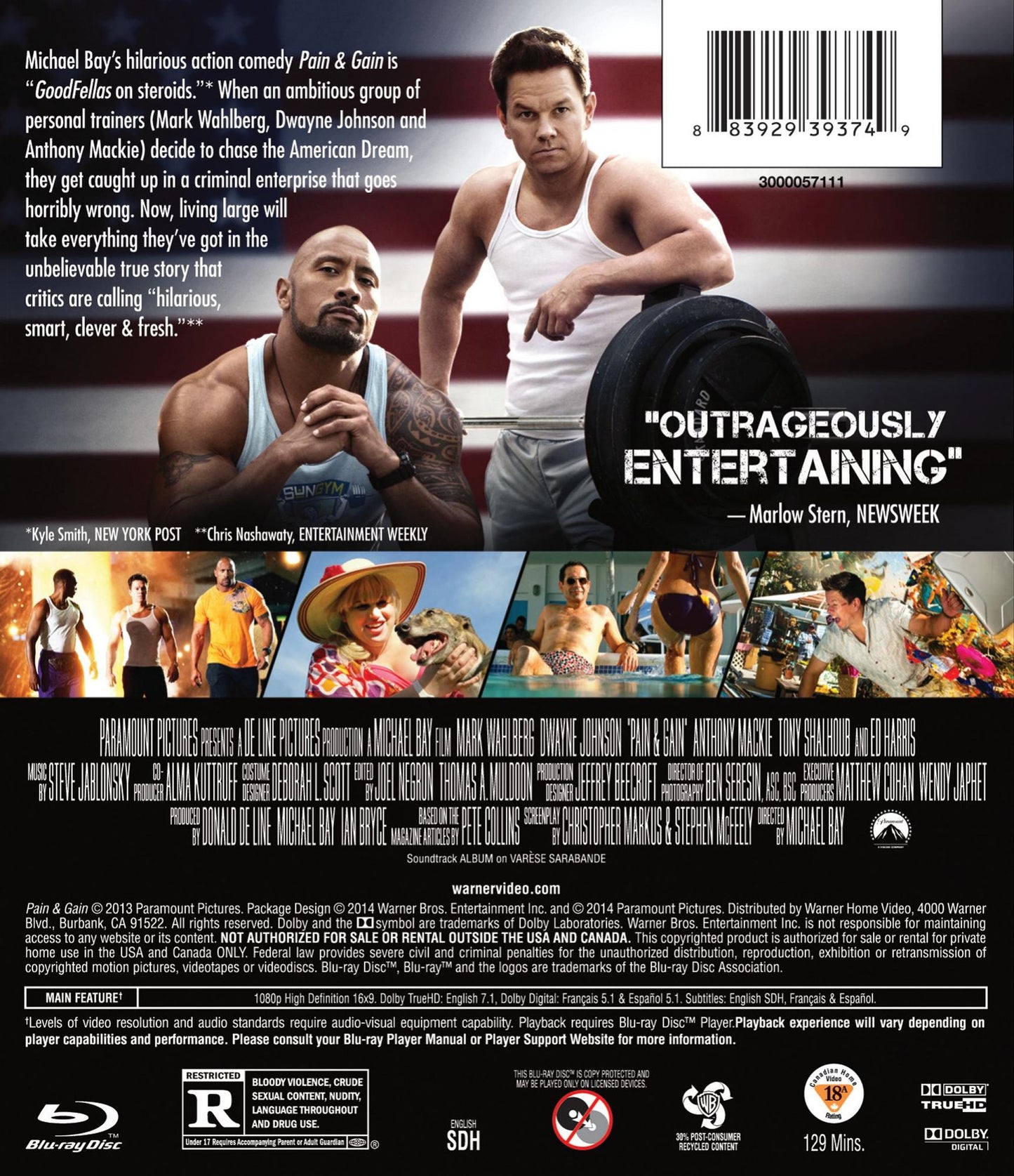 Pain & Gain [Blu-ray]