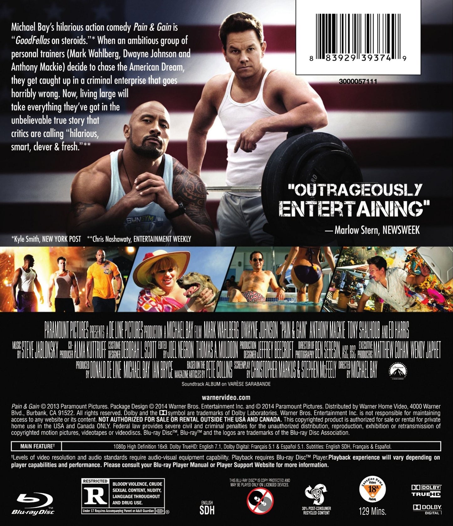 Pain & Gain [Blu-ray]
