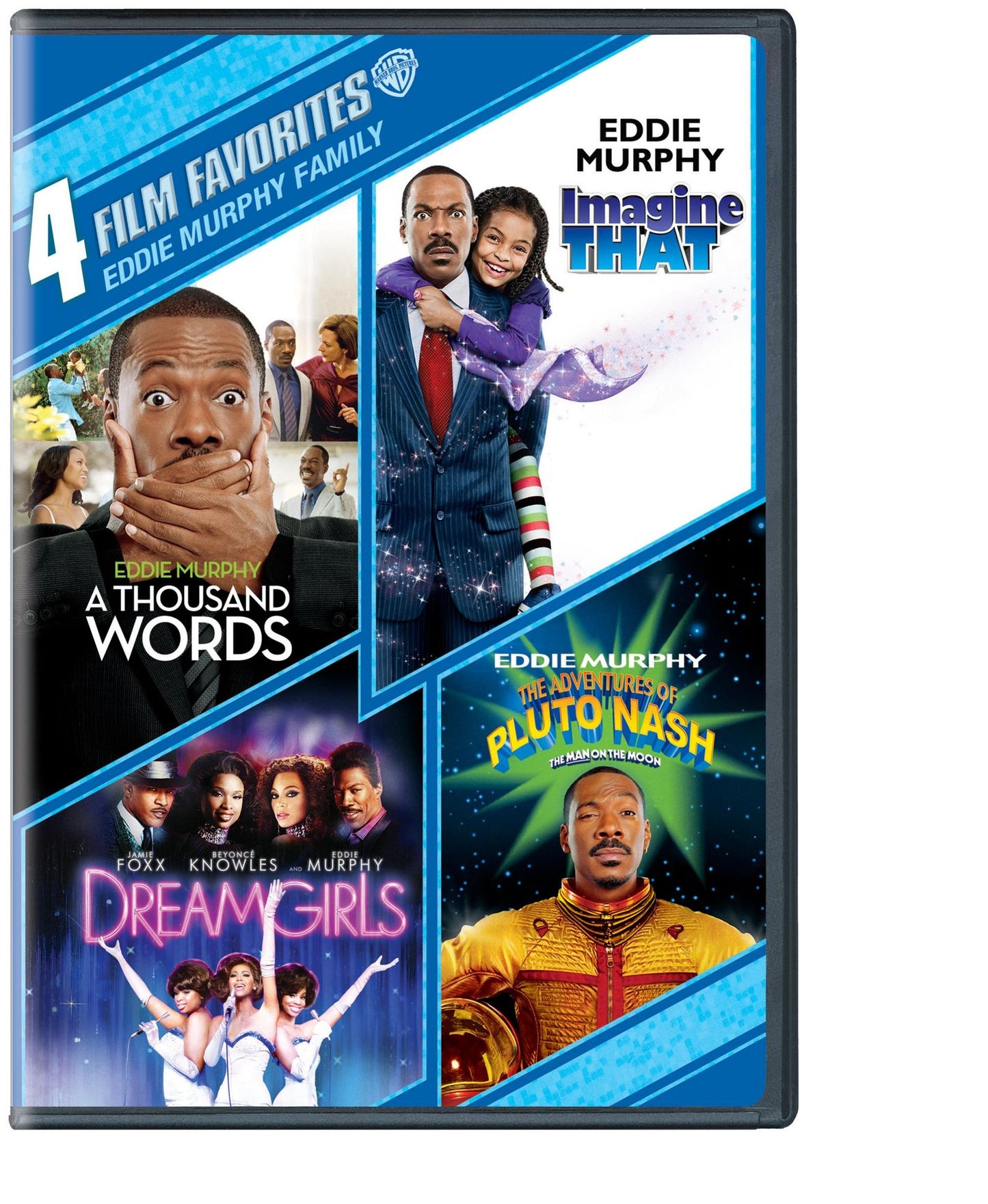 4 Film Favorites - Eddie Murphy: Thousand Words/imagine That/dreamgirls/adventures Of Pluto Nash