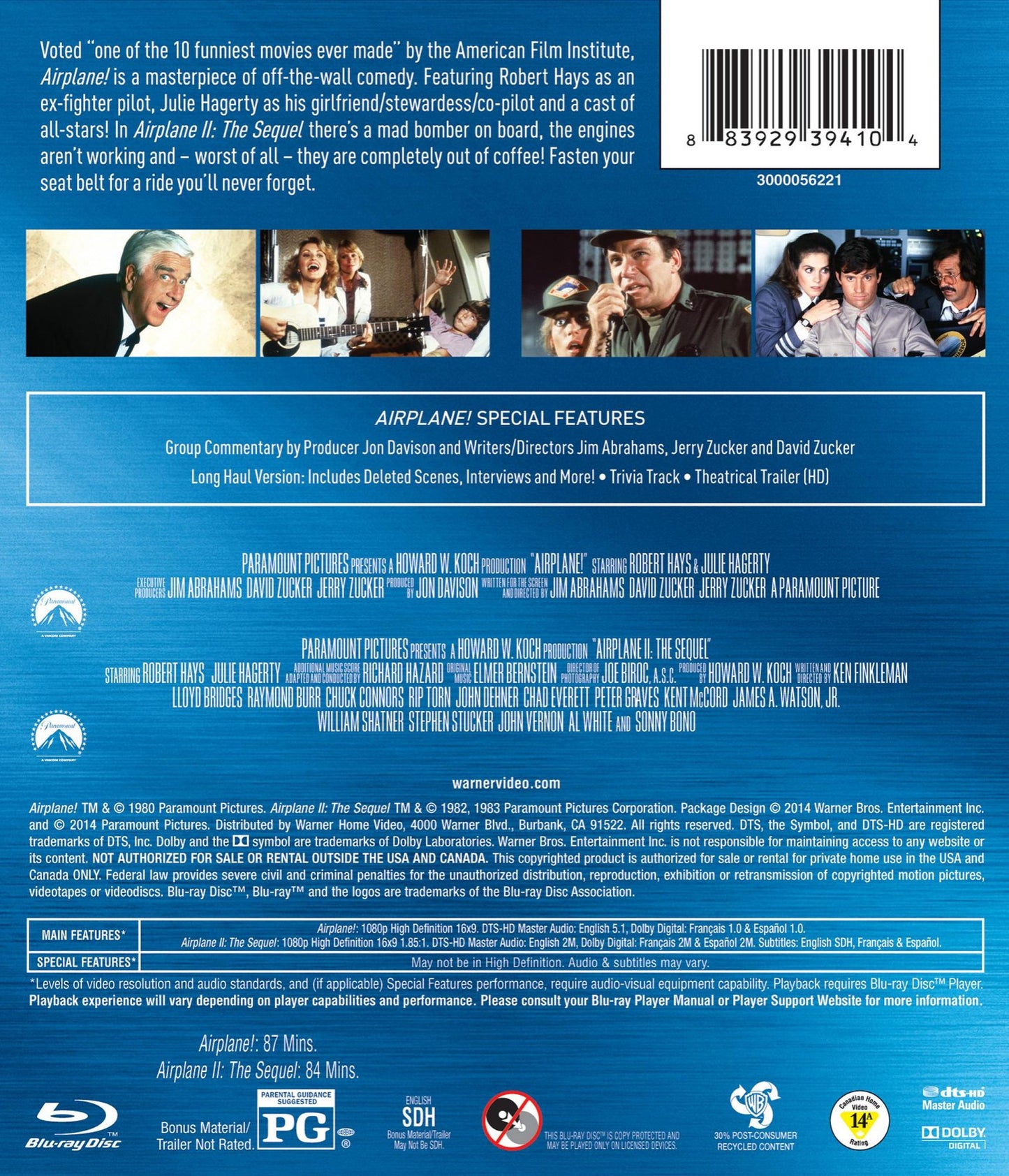 Airplane/ Airplane Ii
