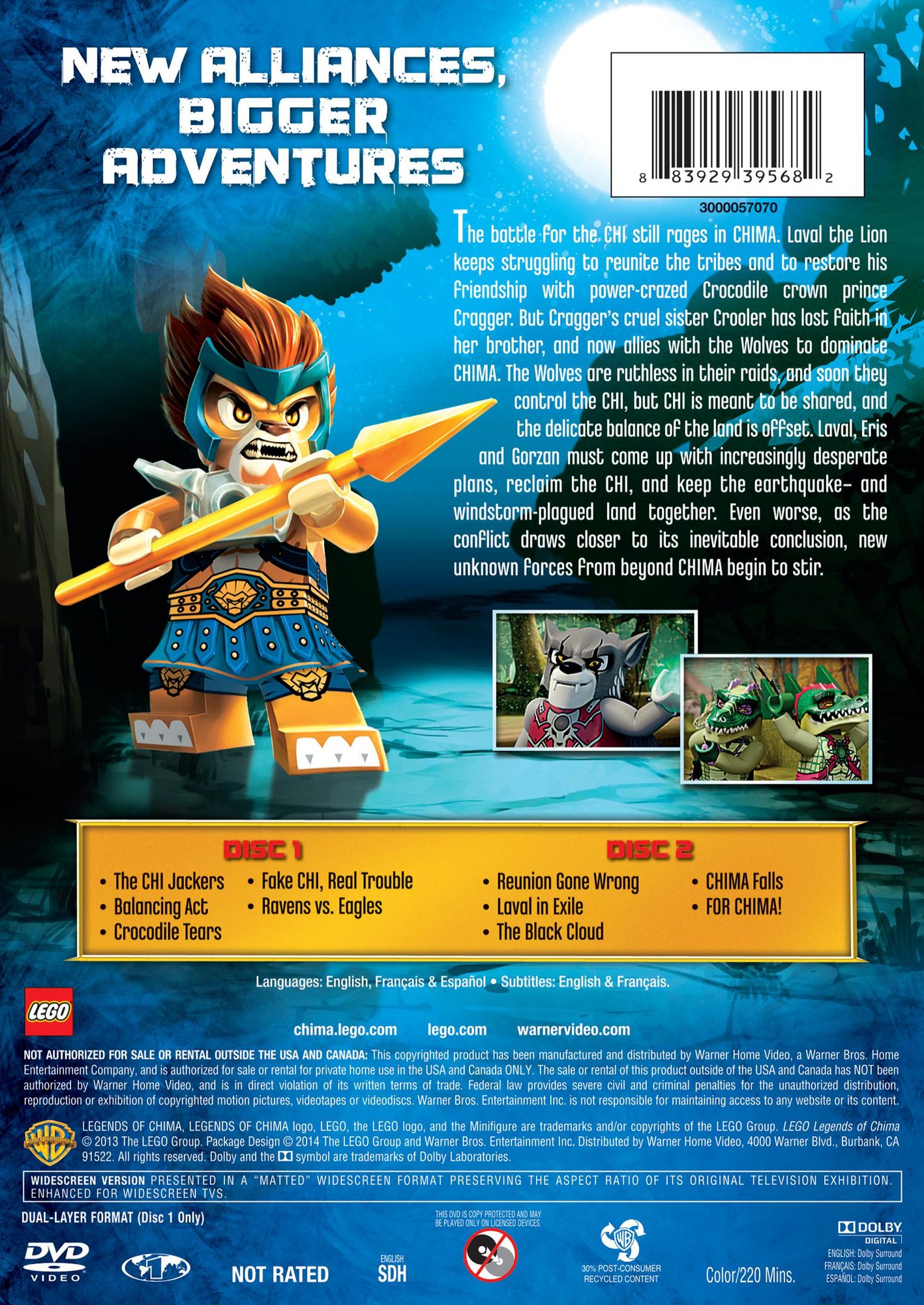 LEGO: Legends of Chima - Chi, Tribes, and Betrayals