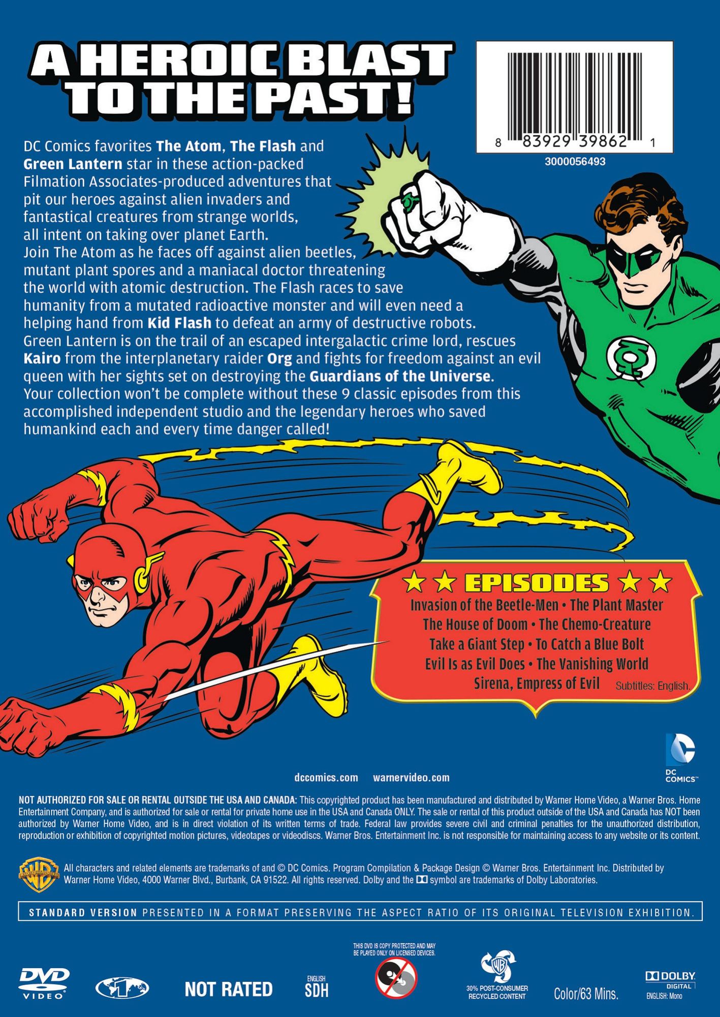Dc Super Heroes: The Filmation Adventures 1
