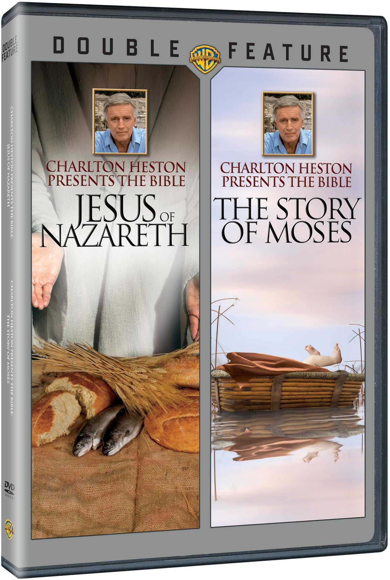 Charlton Heston: Jesus Of Nazareth/the Story Of Moses