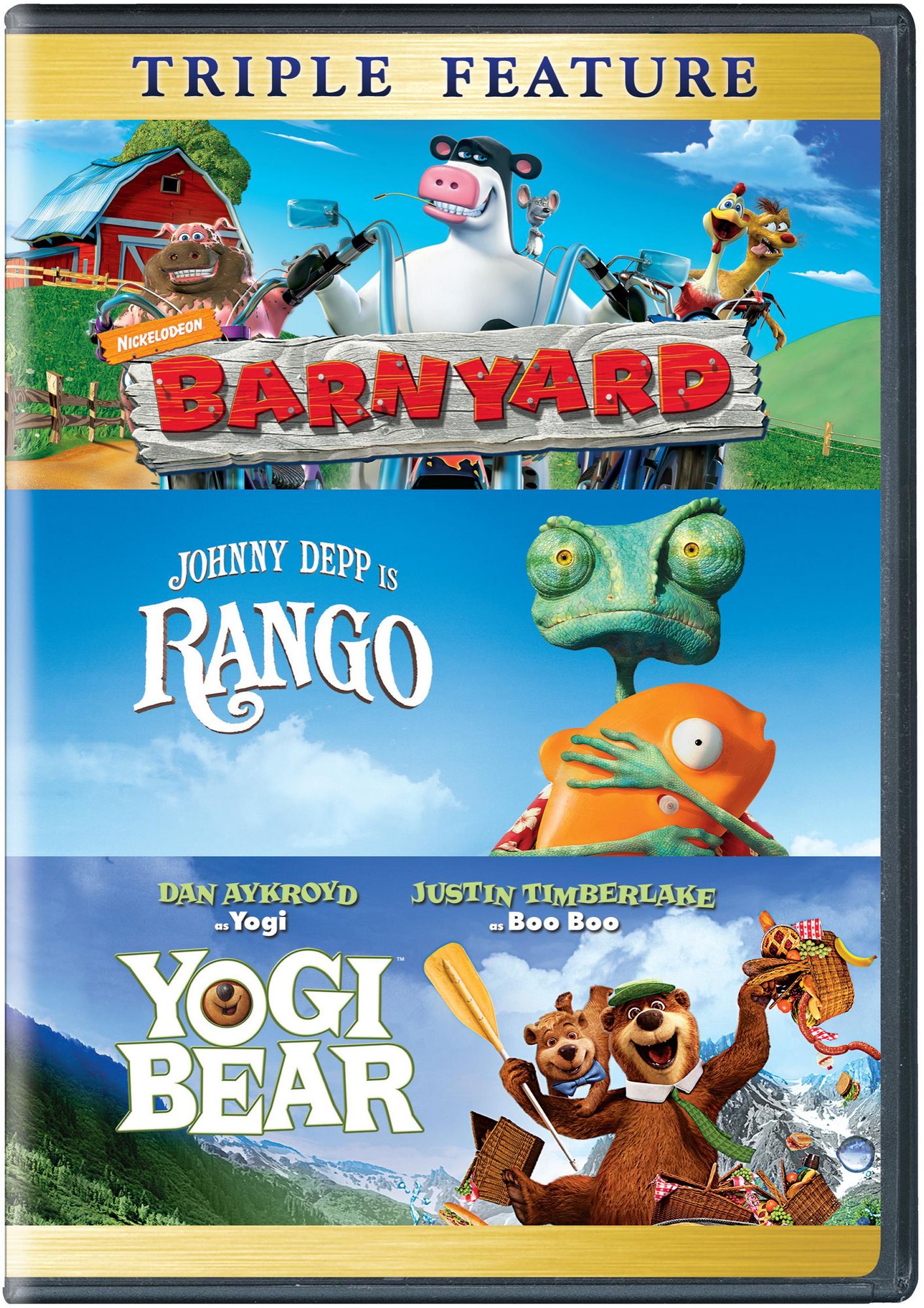 Barnyard/rango/yogi Bear