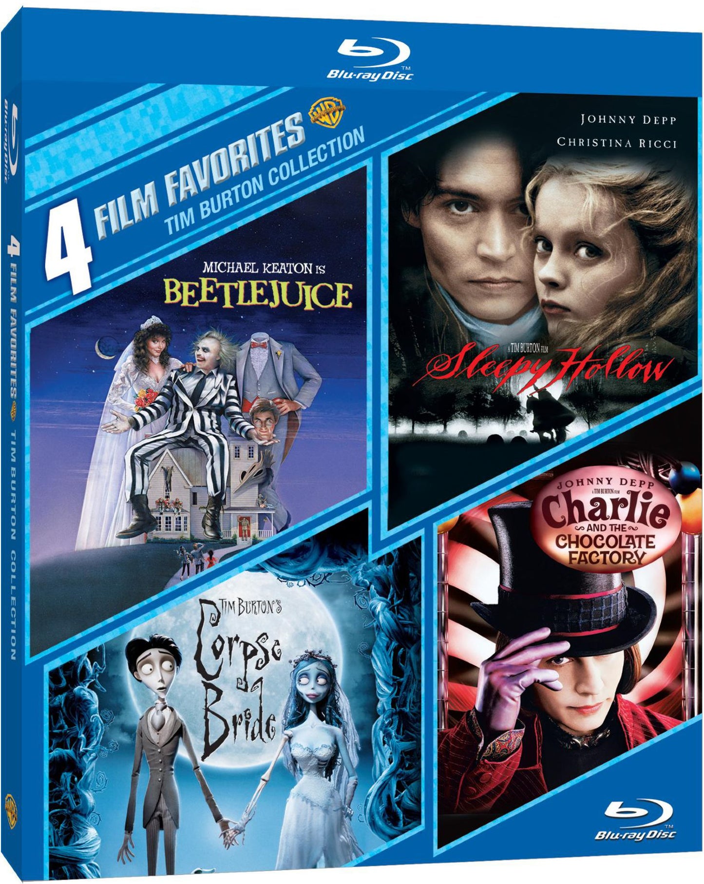 4 Film Favorites: Tim Burton Collection