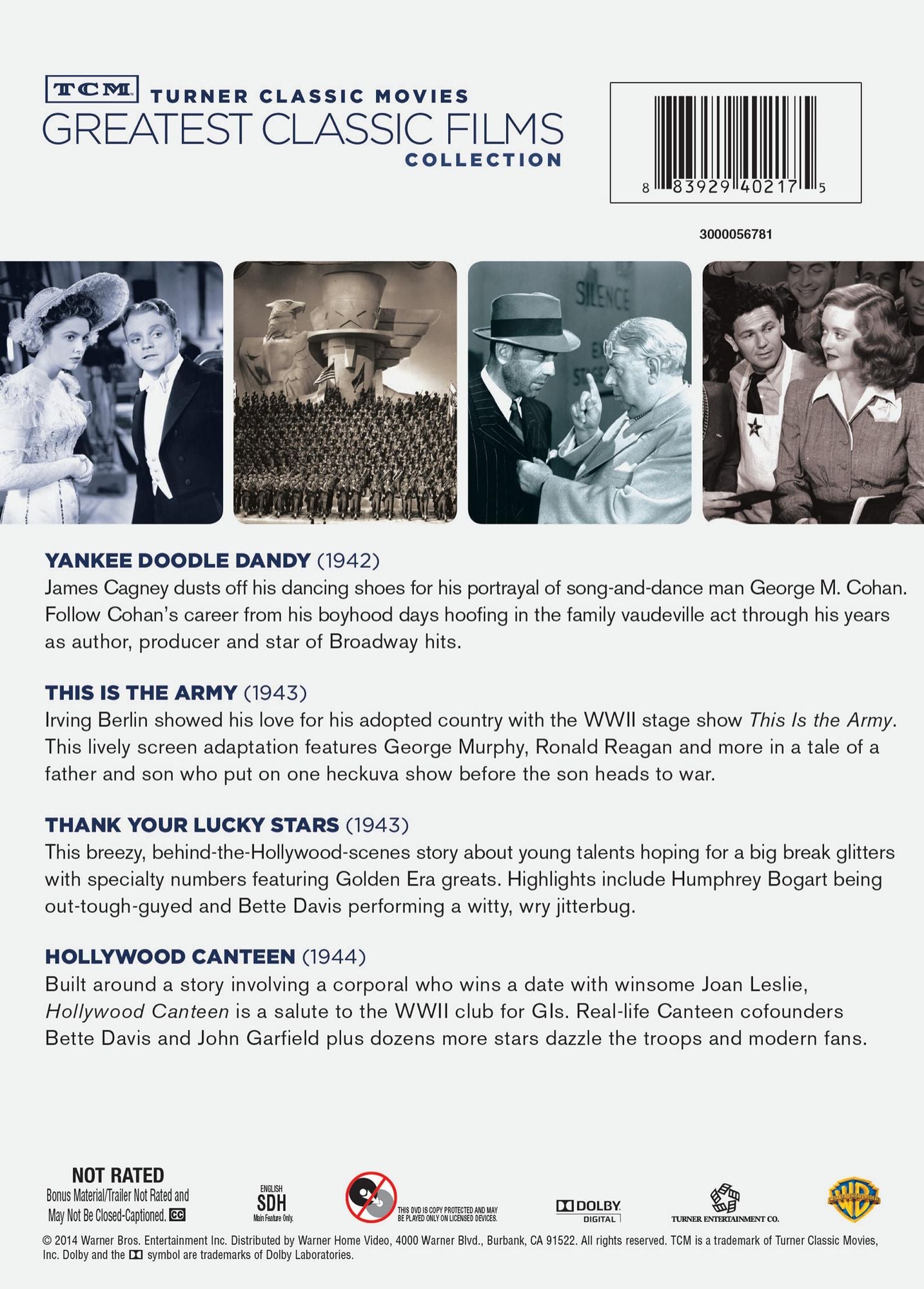 WARTIME MUSICALS / (4PC BOX)