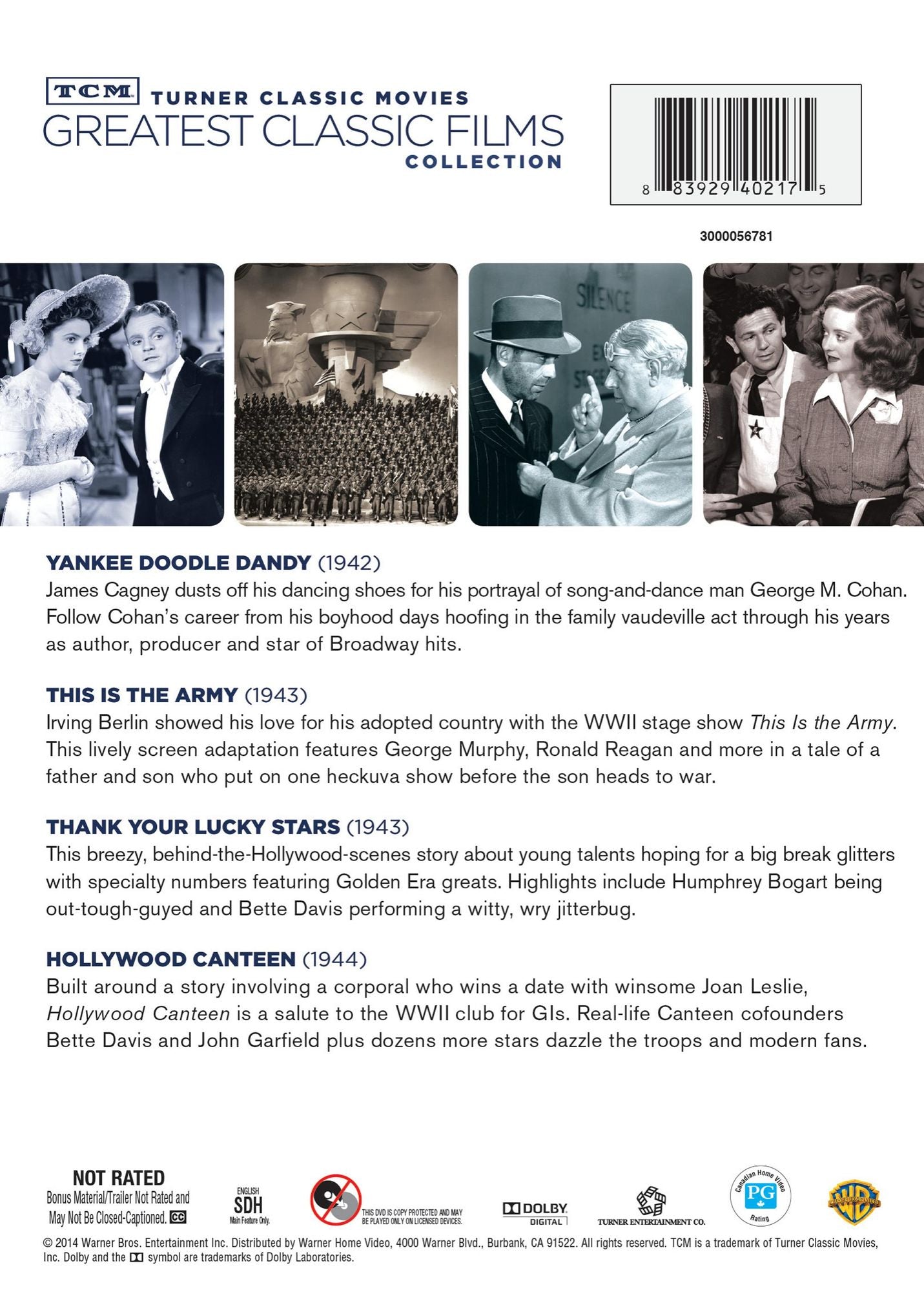 WARTIME MUSICALS / (4PC BOX)