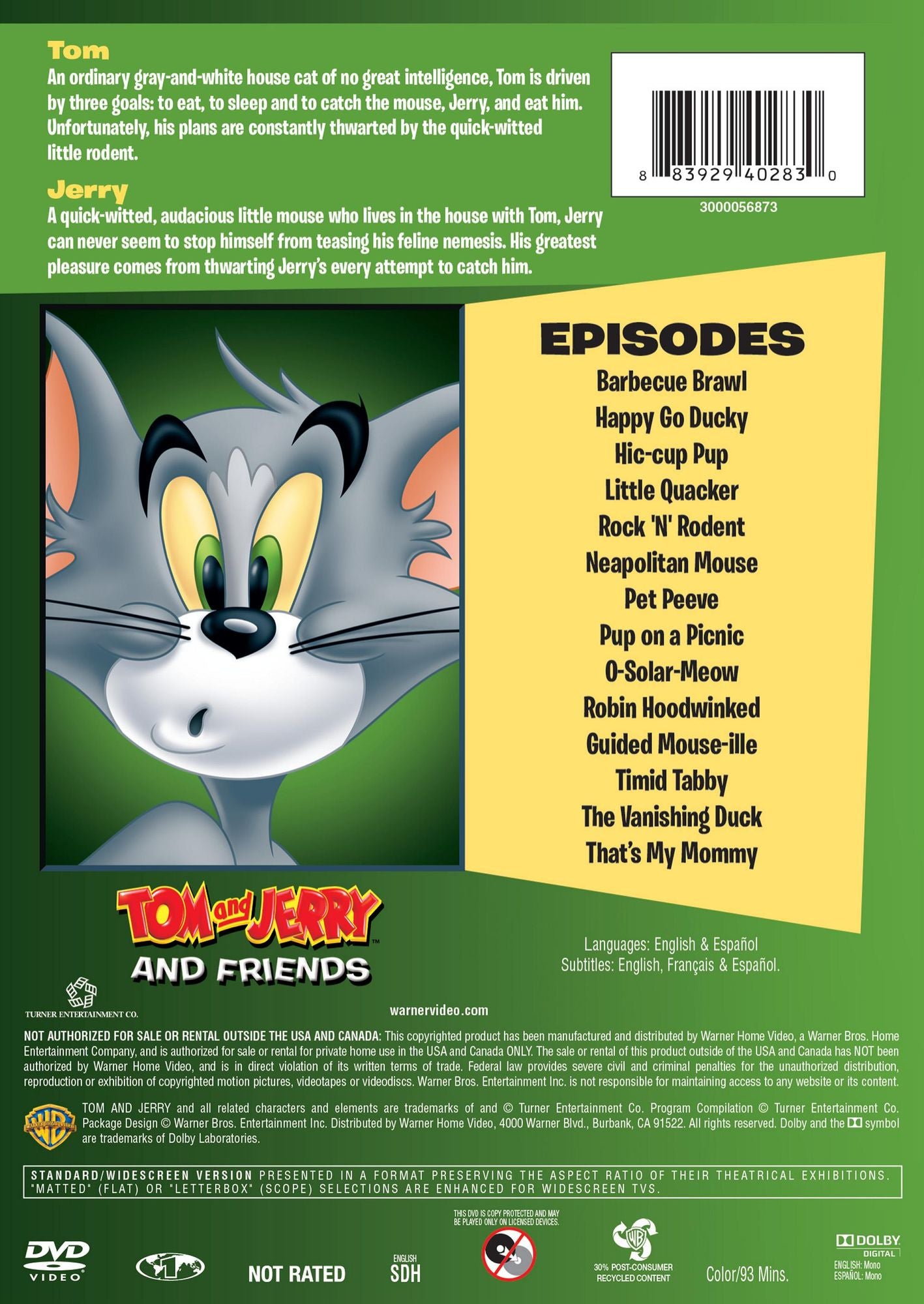 TOM & JERRY: AND FRIENDS 1