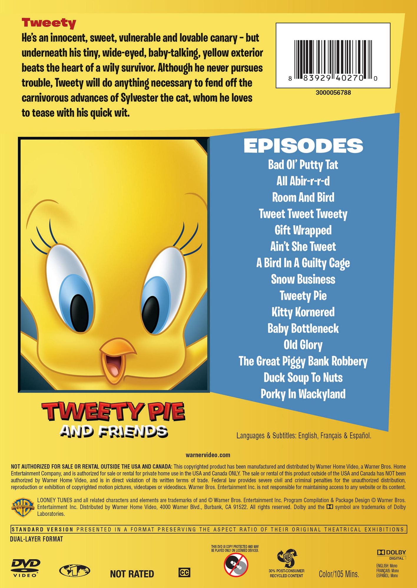 Tweety Pie & Friends