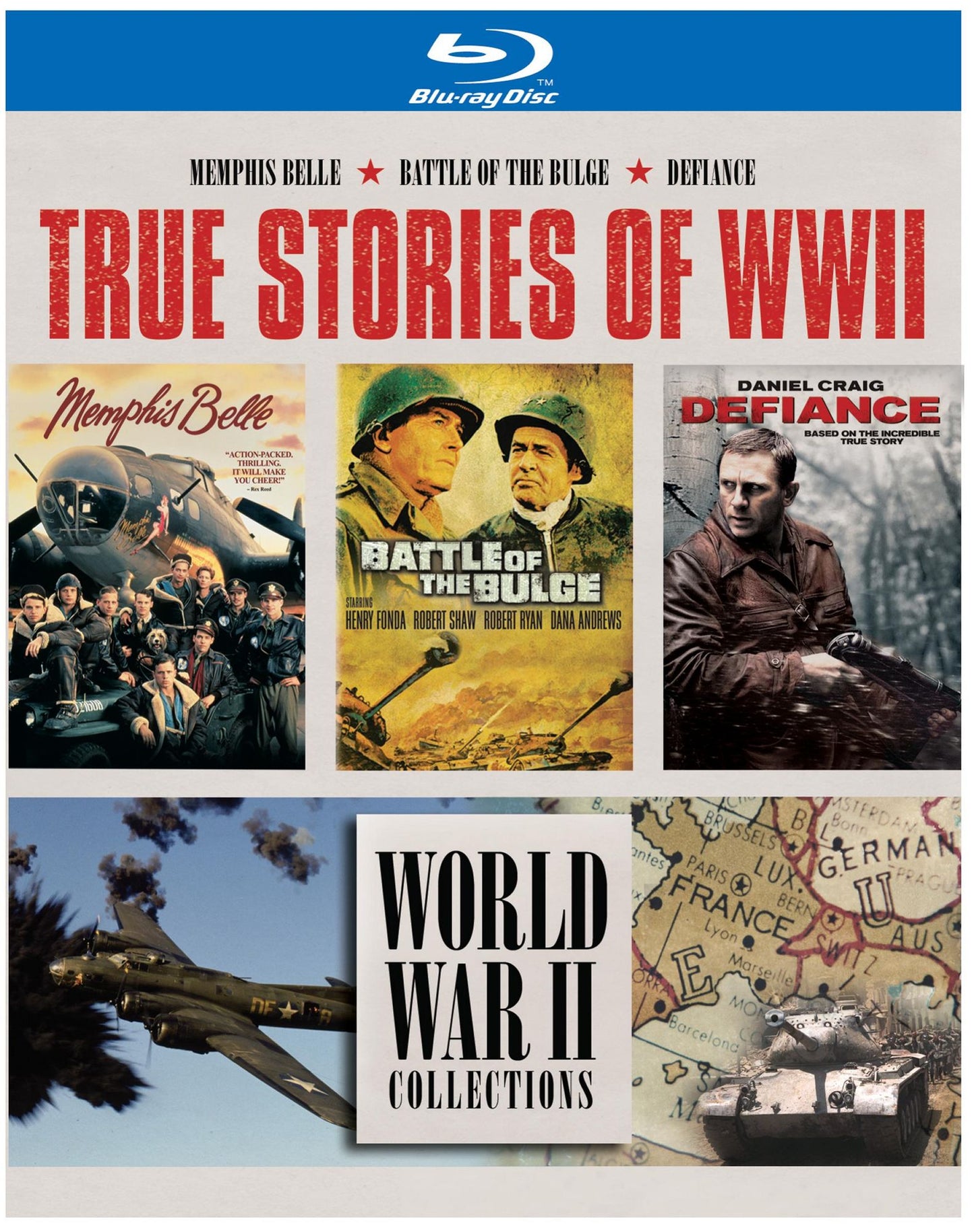 True Stories Of Wwii Collection (4Pc) / (Dts Box)
