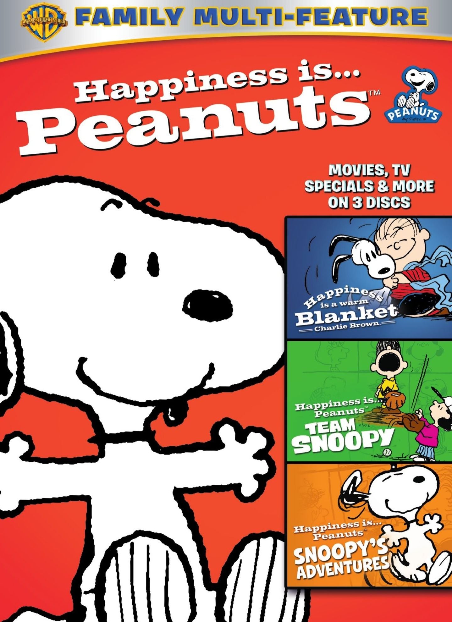 HAPPINESS IS PEANUTS: 3 PK(RPKG