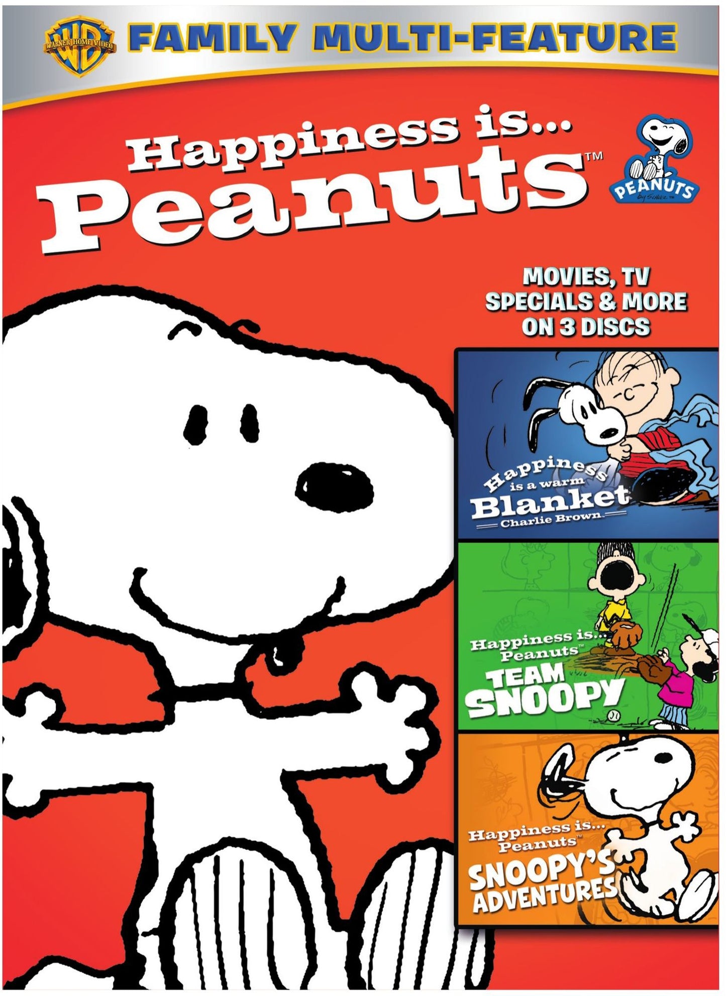 HAPPINESS IS PEANUTS: 3 PK(RPKG