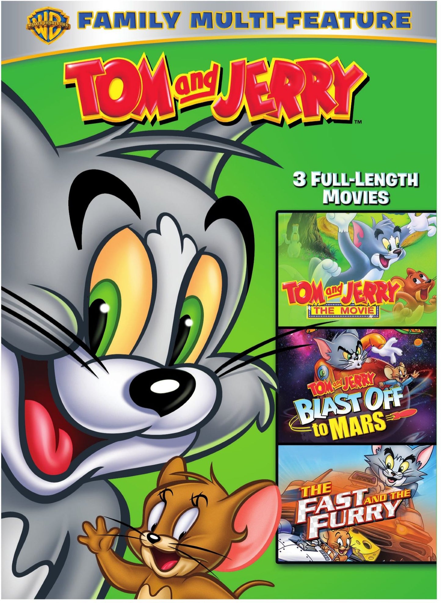 Tom & Jerry Movies 3-Pack