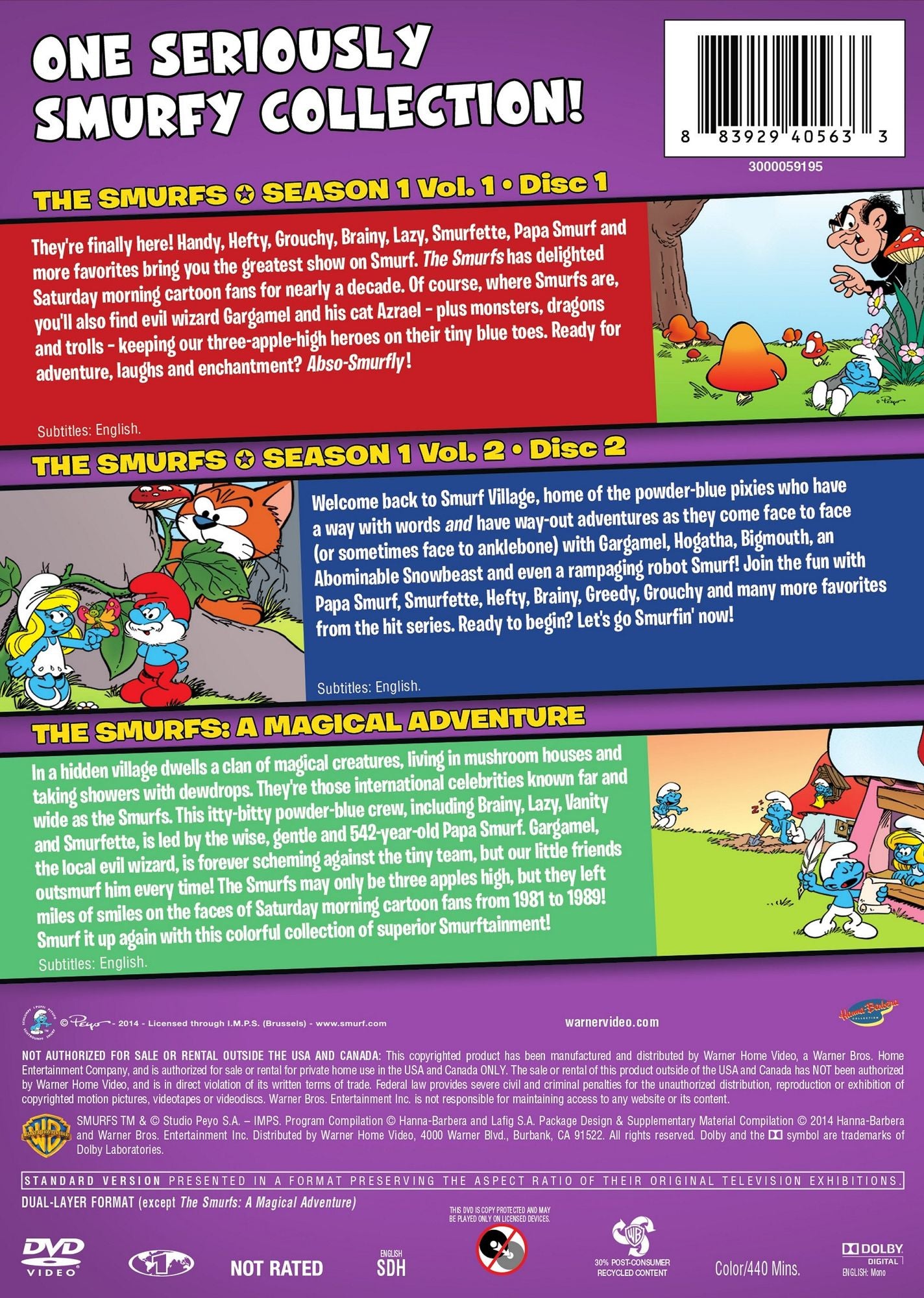 Smurfs: 3-Pack Fun