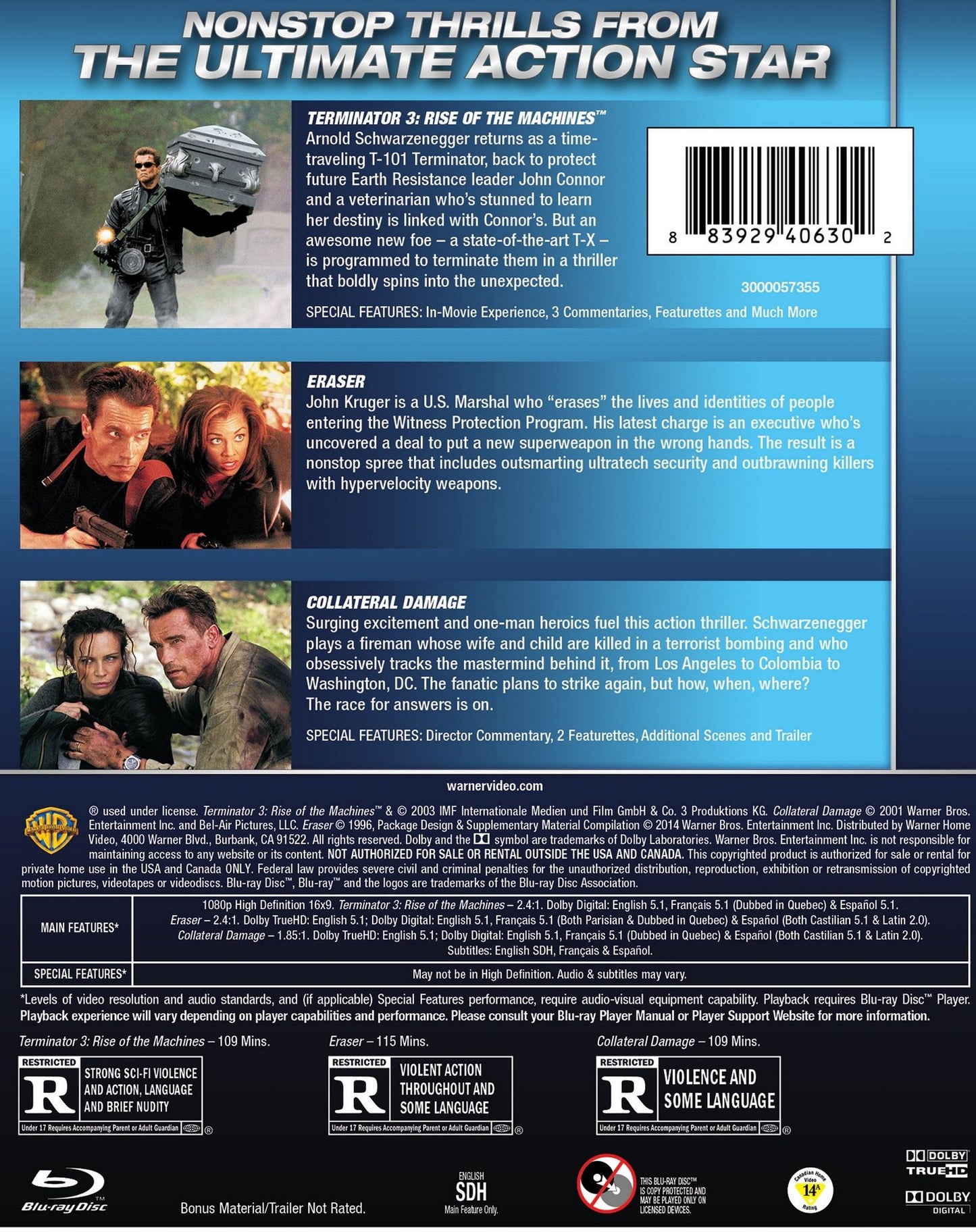 TERMINATOR 3/ERASER/COLLATE (BR