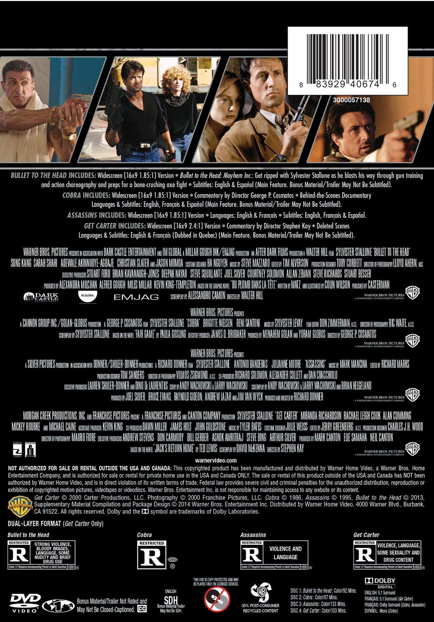4 Film Favorites: Action Affairs