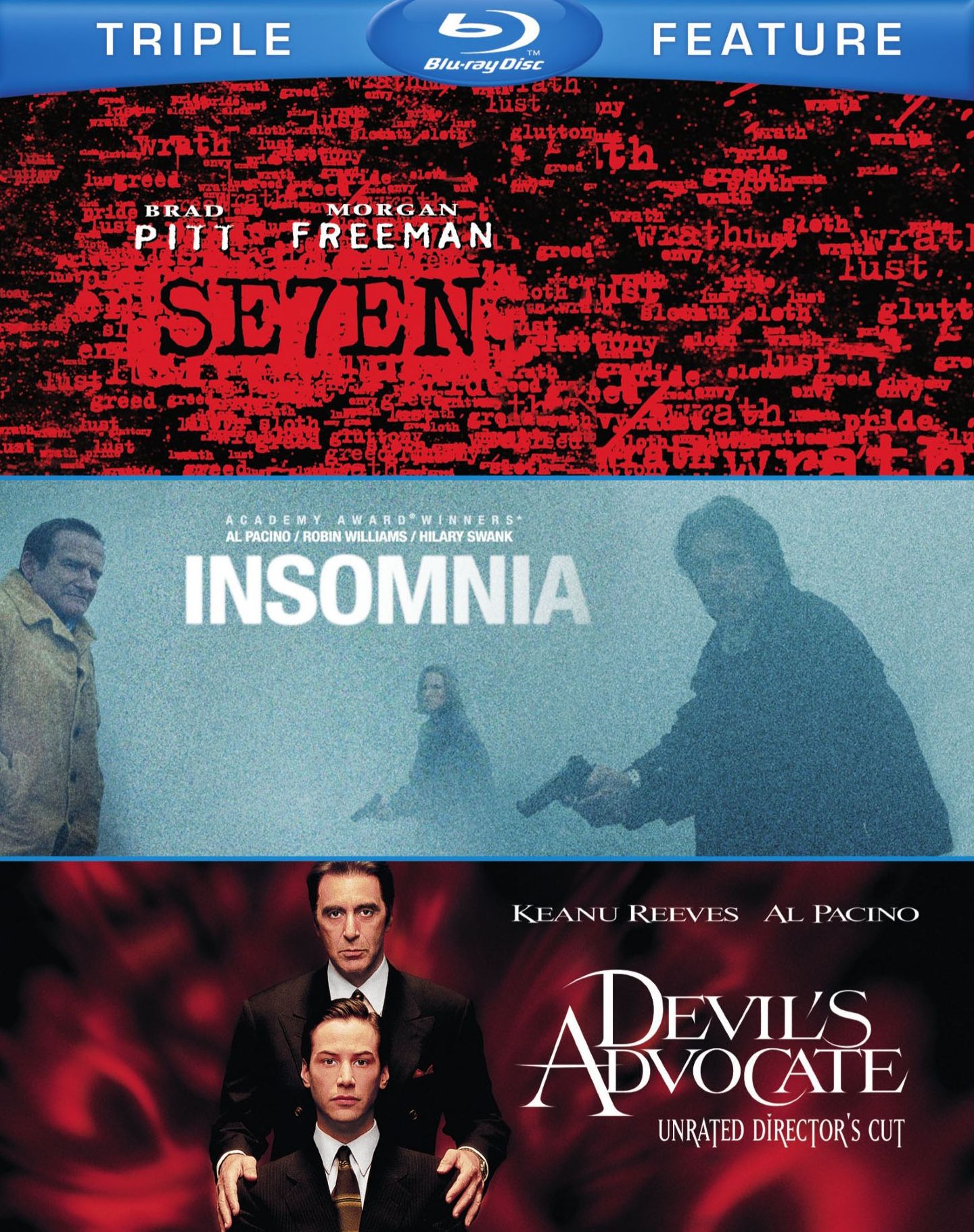 SEVEN / INSOMNIA / DEVIL'S (BR)