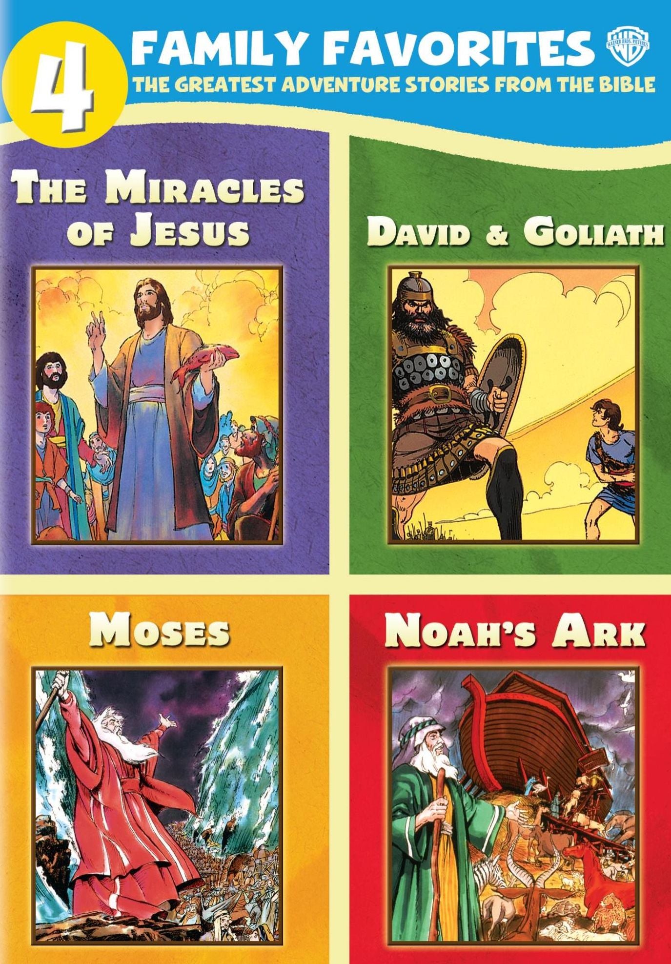 4 Family Favorites: Greatest Adventures Of Bible