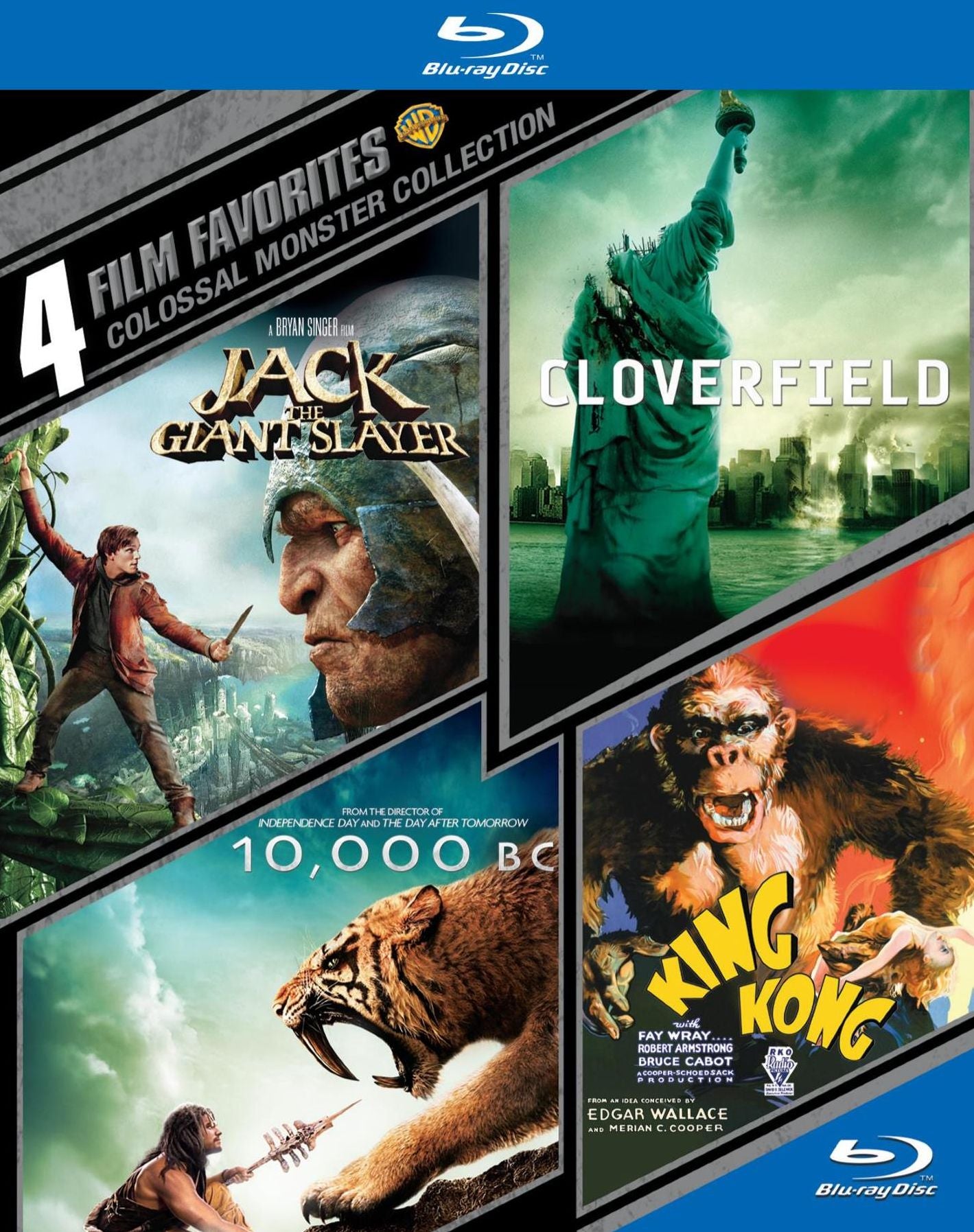 4 Film Favorites: Colossal Monster Collection