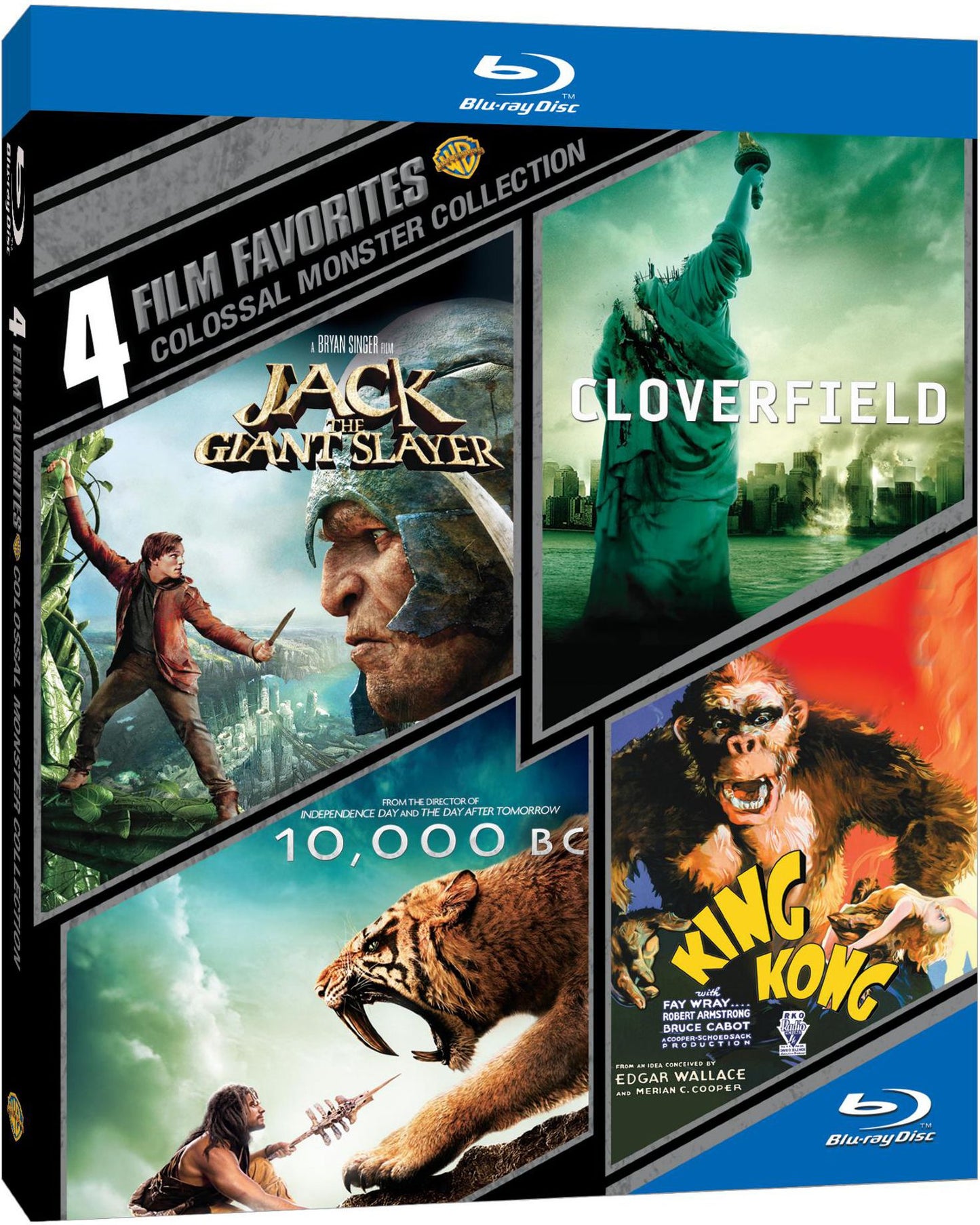 4 Film Favorites: Colossal Monster Collection
