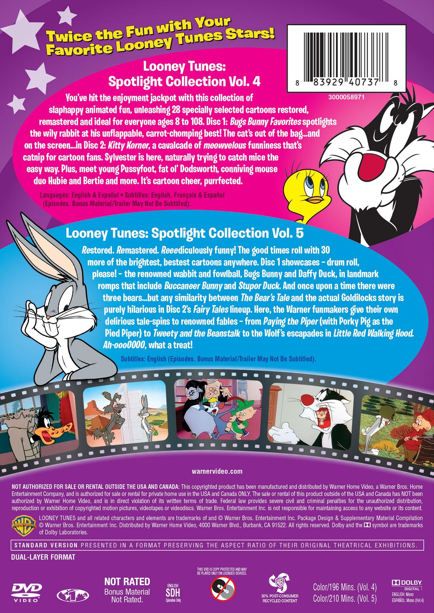 Looney Tunes Spotlight Collection V2