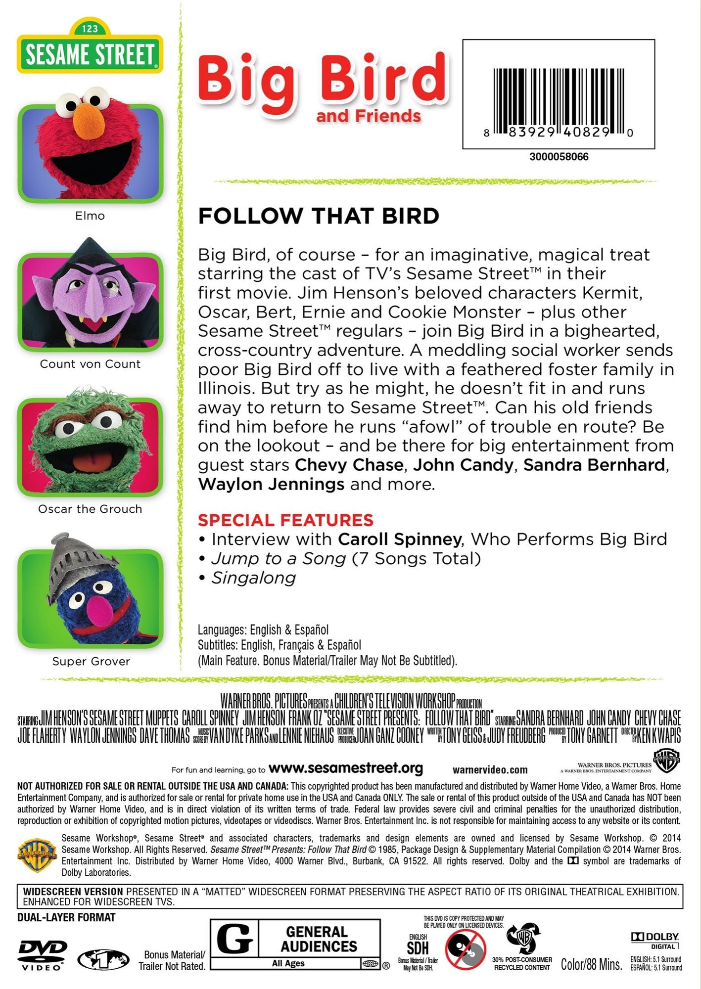 Sesame Street: Big Bird And Friends