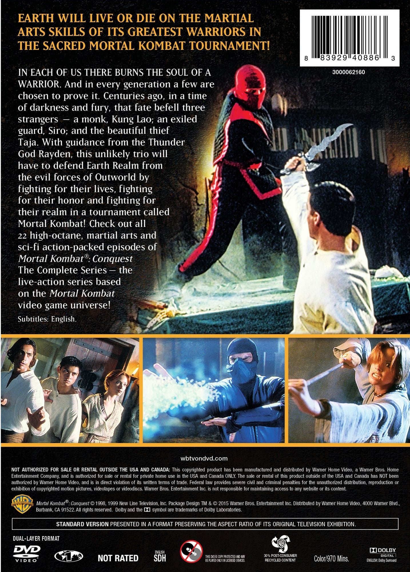 MORTAL KOMBAT: CONQUEST / (BOX)