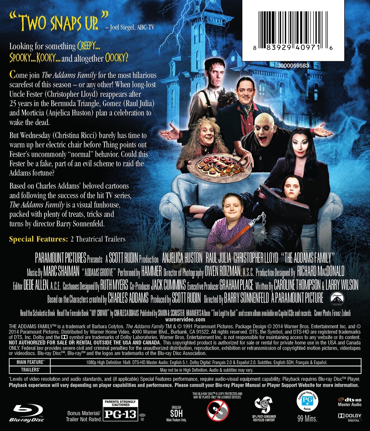 The Addams Family [Blu-ray]