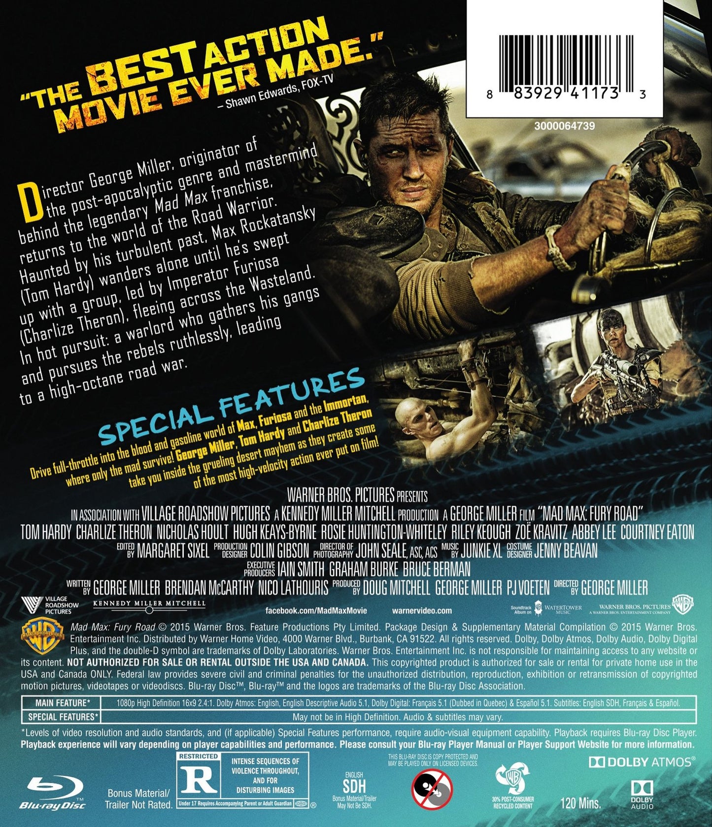 Mad Max: Fury Road [Blu-ray]