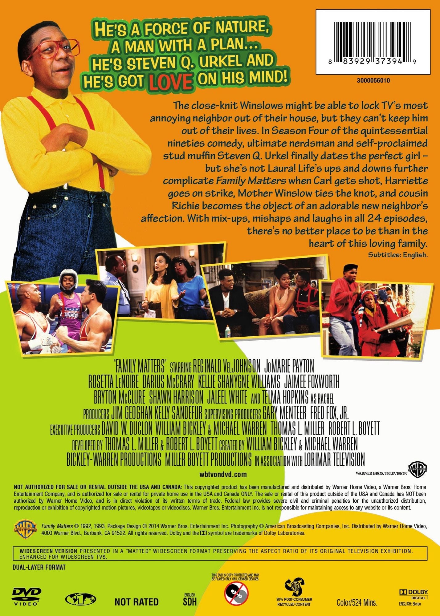 Family Matters: The Complete Fourth Season [3 Discs]
