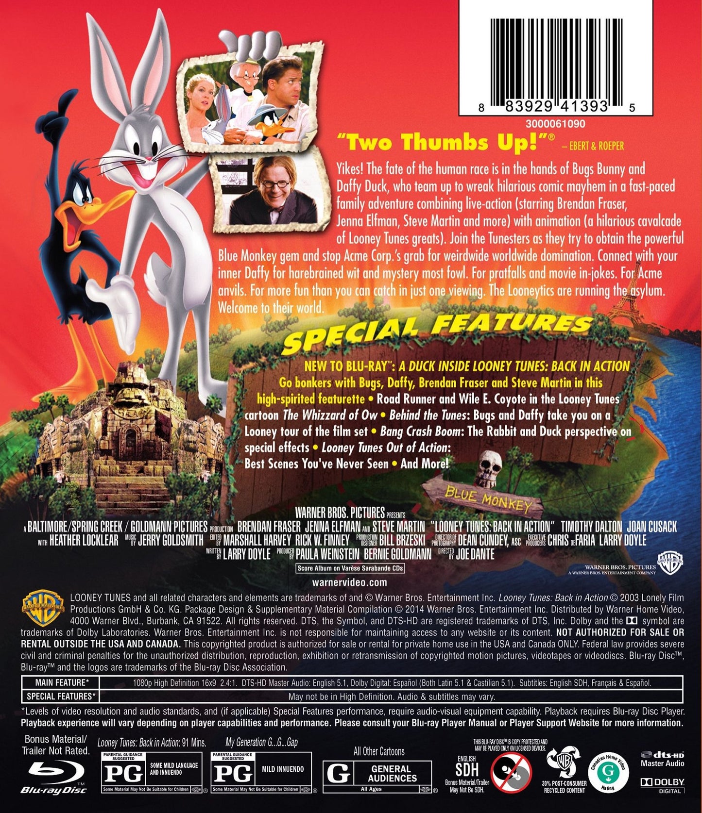 Looney Tunes: Back in Action [Blu-ray]