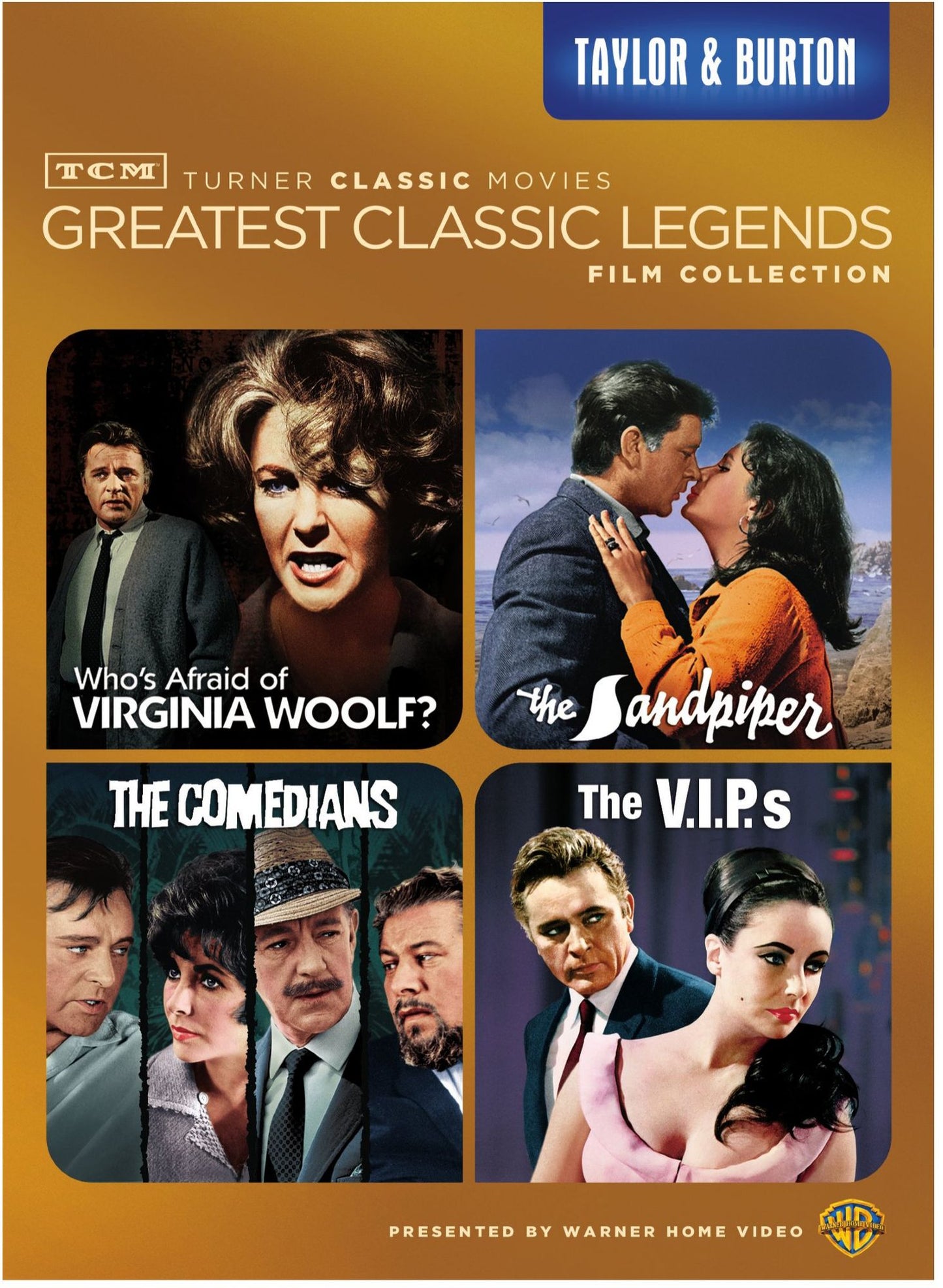 TCM Greatest Classic Legends Film Collection: Taylor & Burton [4 Discs]
