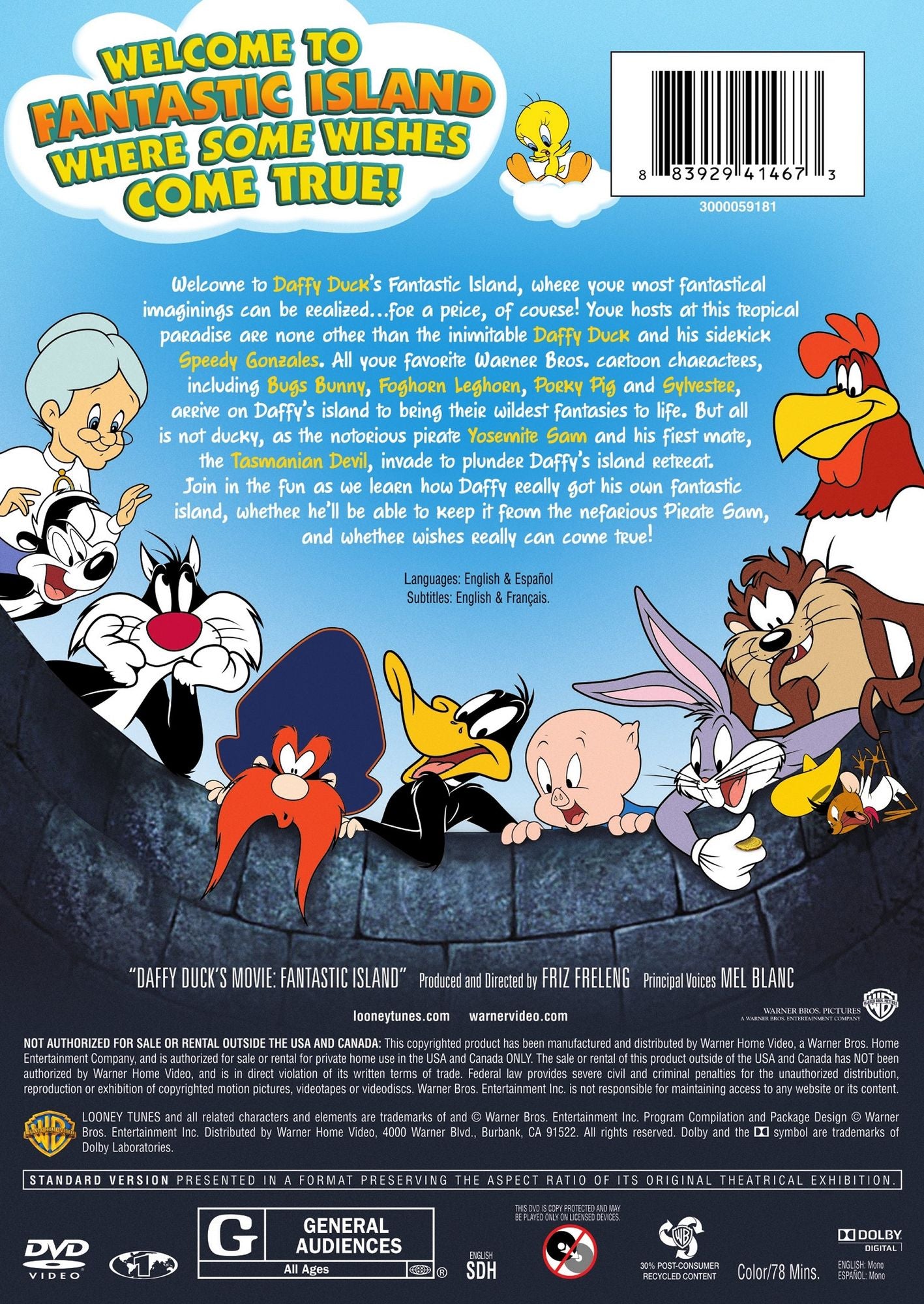 Daffy Duck's Movie: Fantastic Island