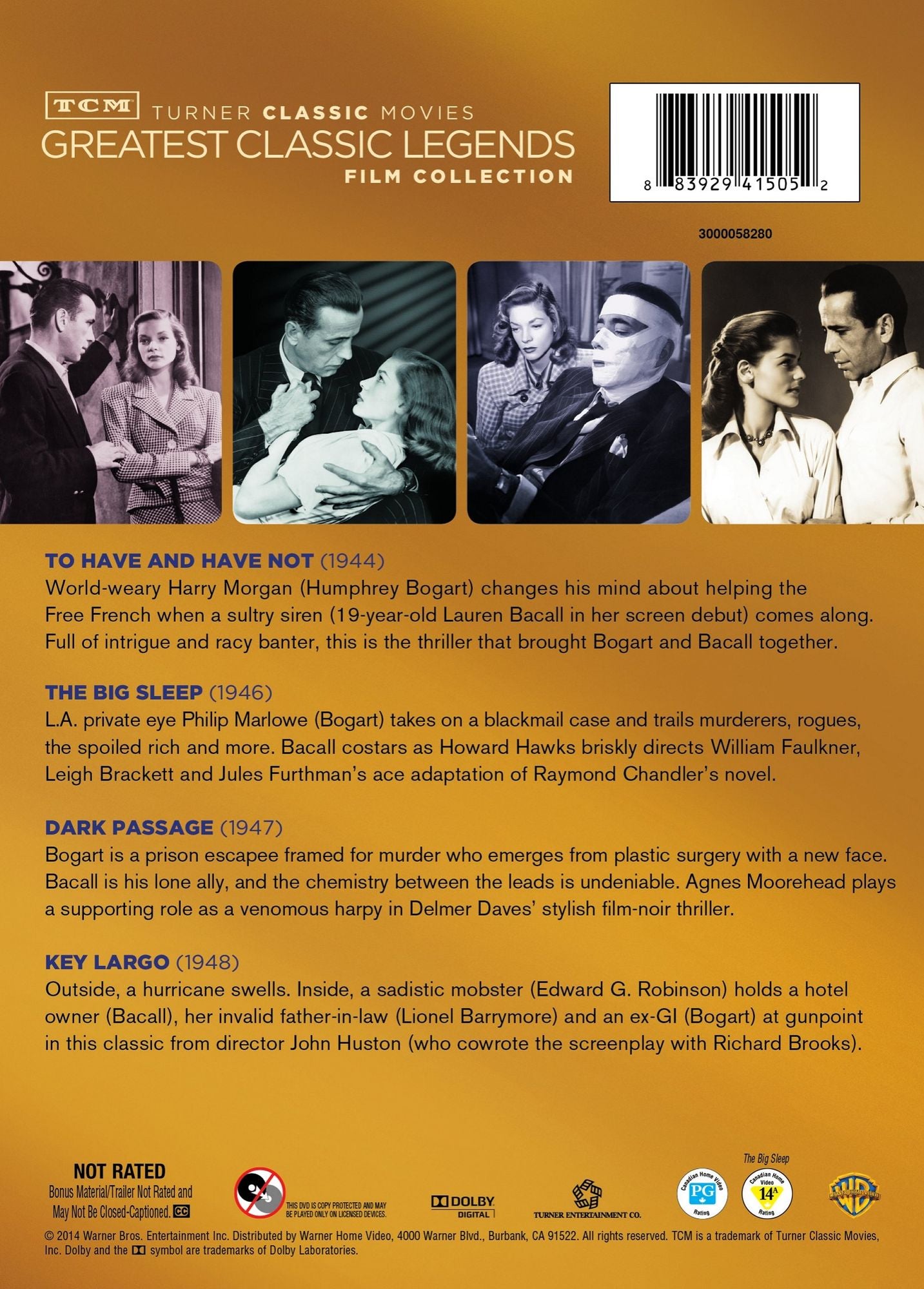 LEGENDS: BOGIE & BECALL (4PC)