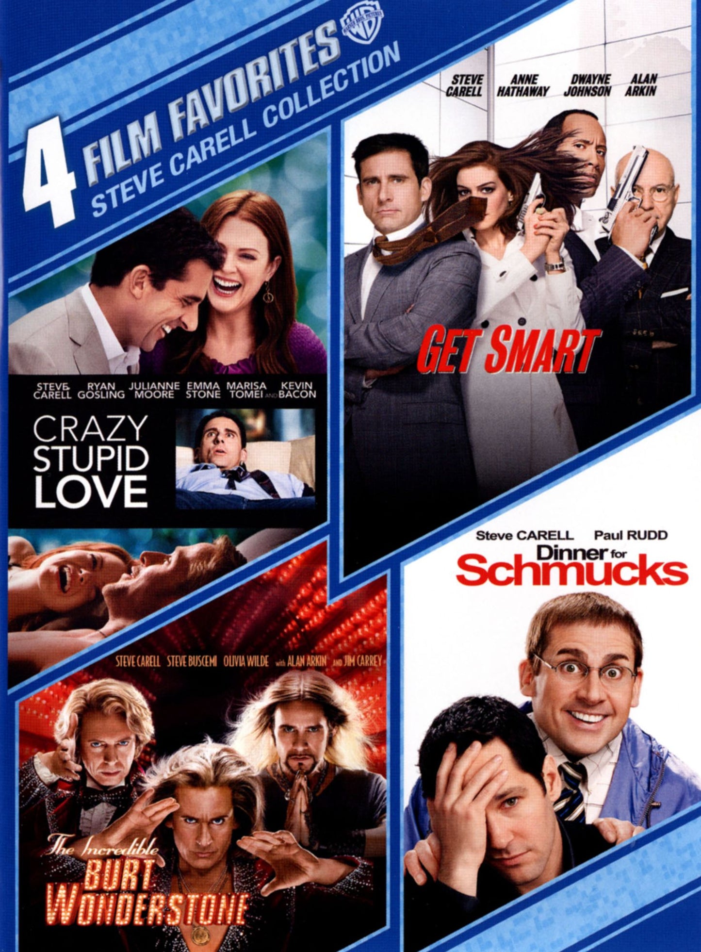 Steve Carell Collection: 4 Film Favorites [4 Discs]