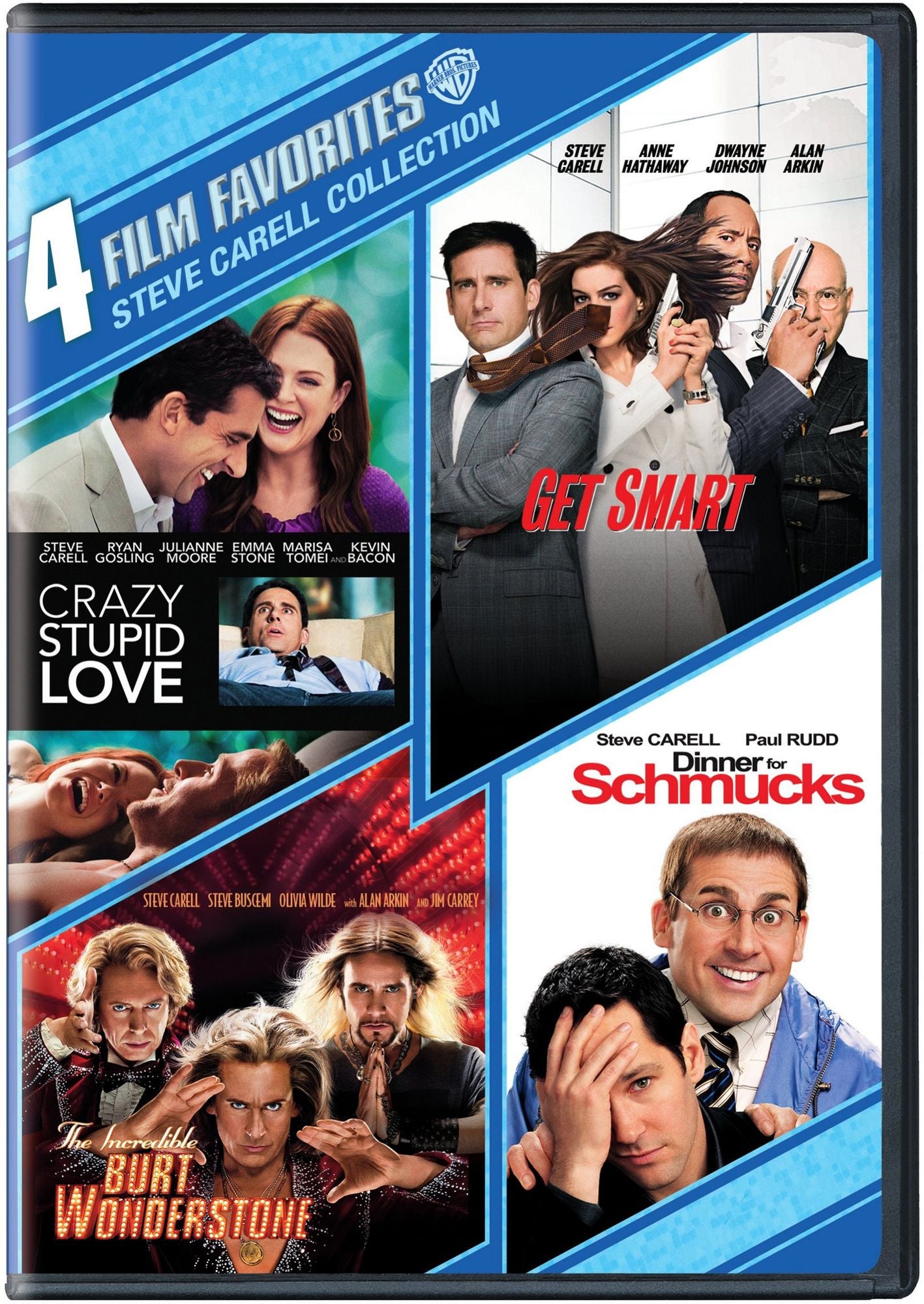 Steve Carell Collection: 4 Film Favorites [4 Discs]
