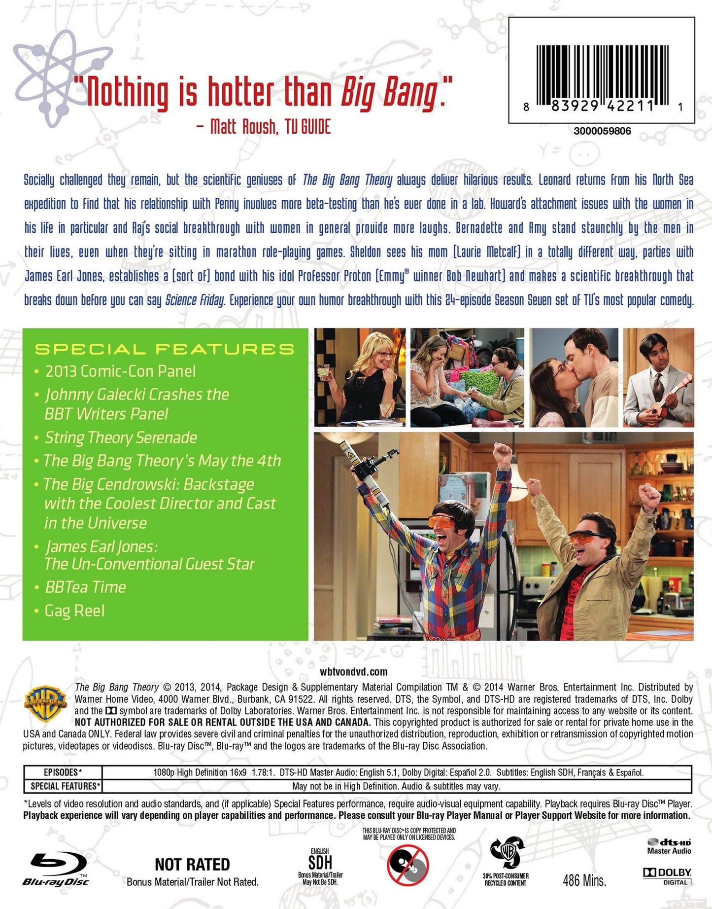 Big Bang Theory: Complete Seventh Season