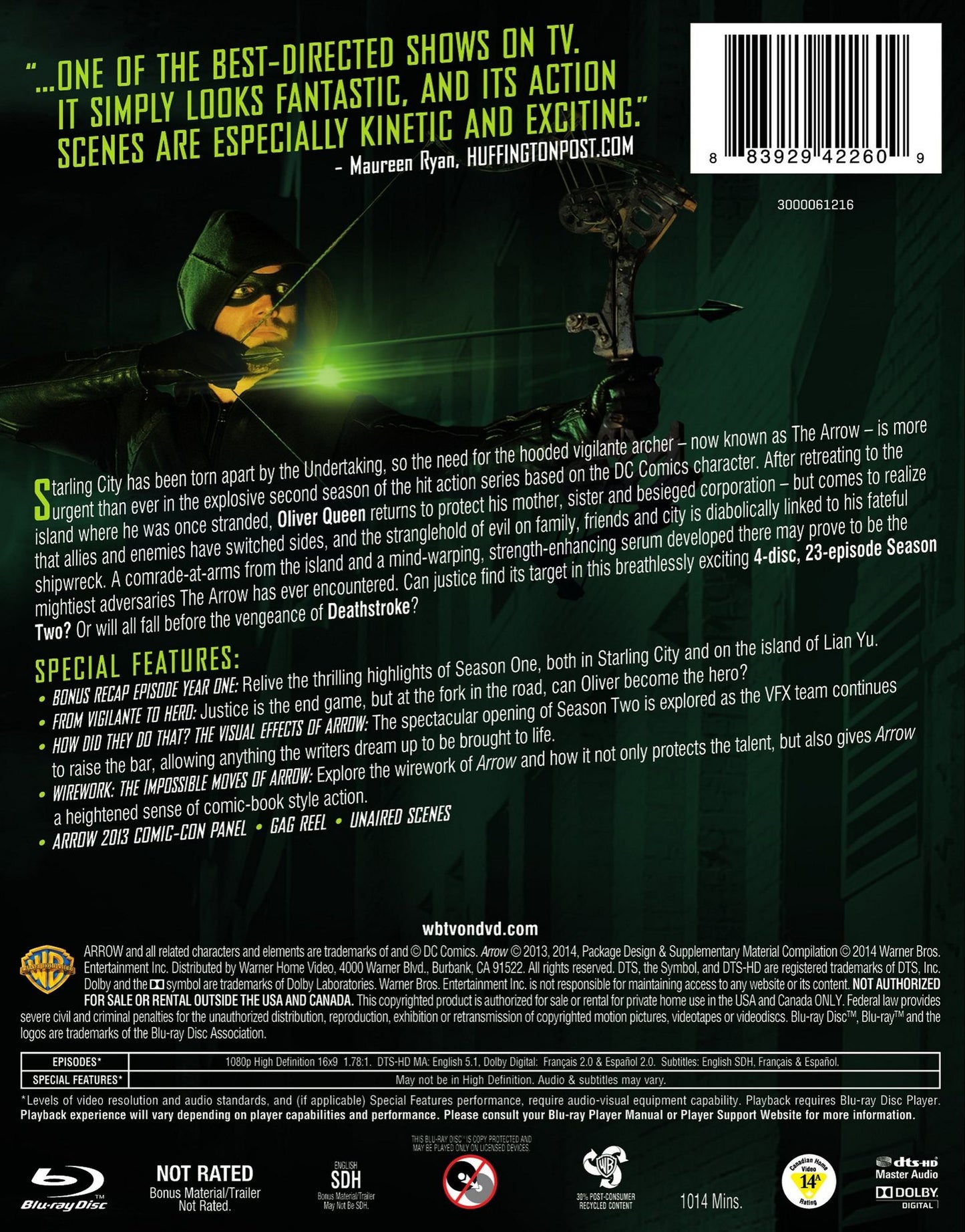 Arrow: The Complete Second Season