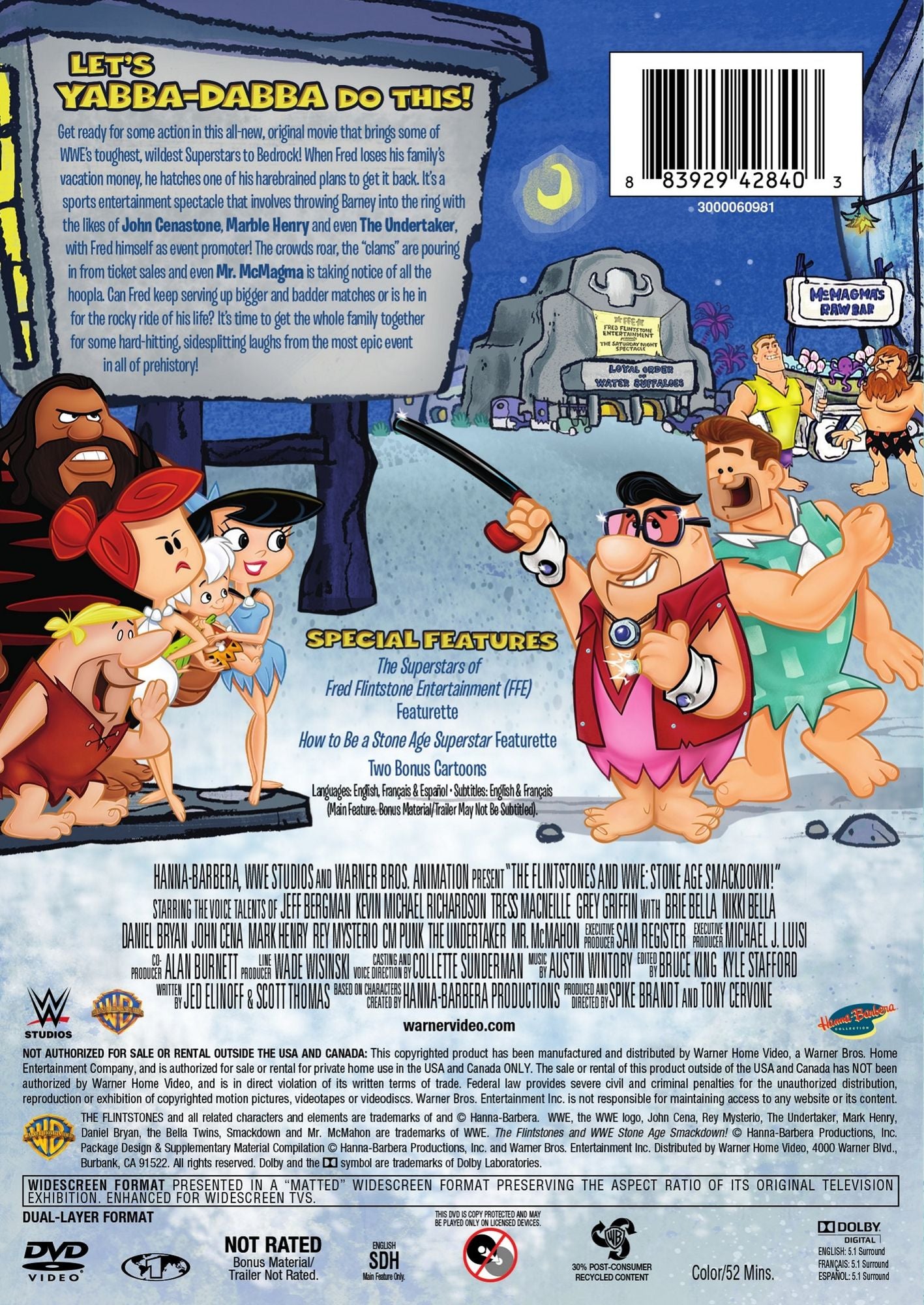 The Flintstones and WWE: Stone Age SmackDown