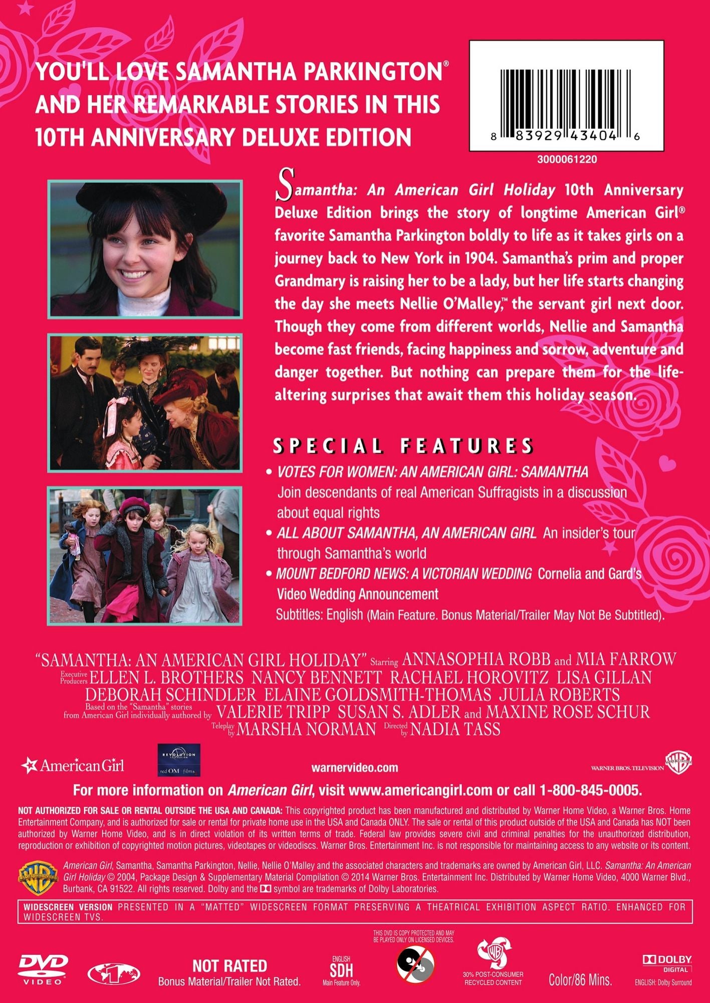 Samantha: An American Girl Holiday [10th Anniversary]