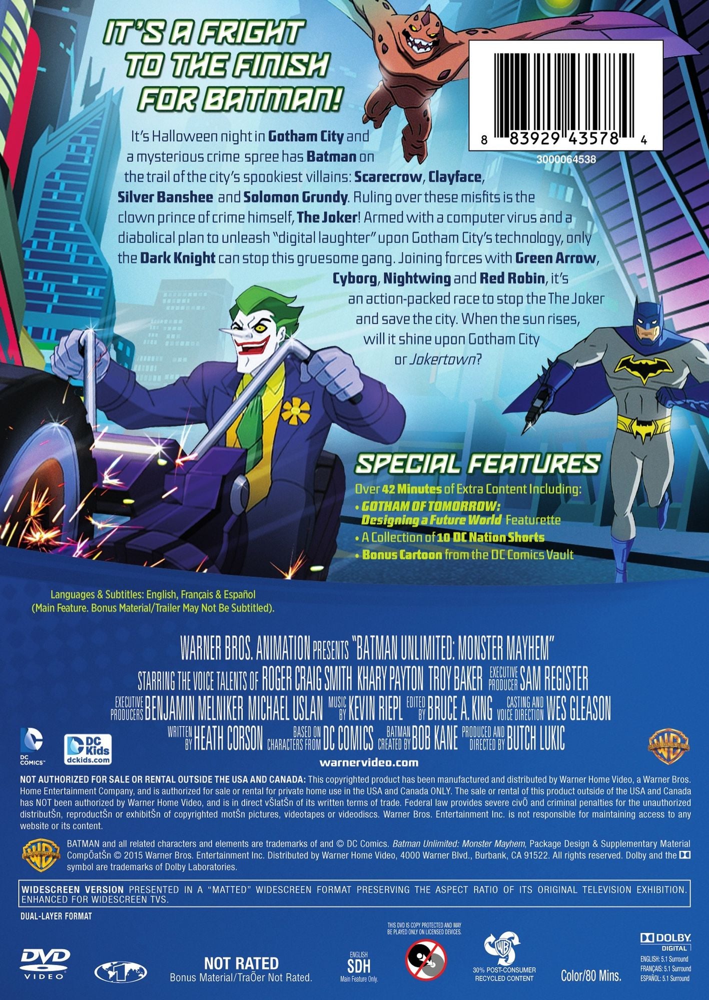 Batman Unlimited: Monster Mayhem