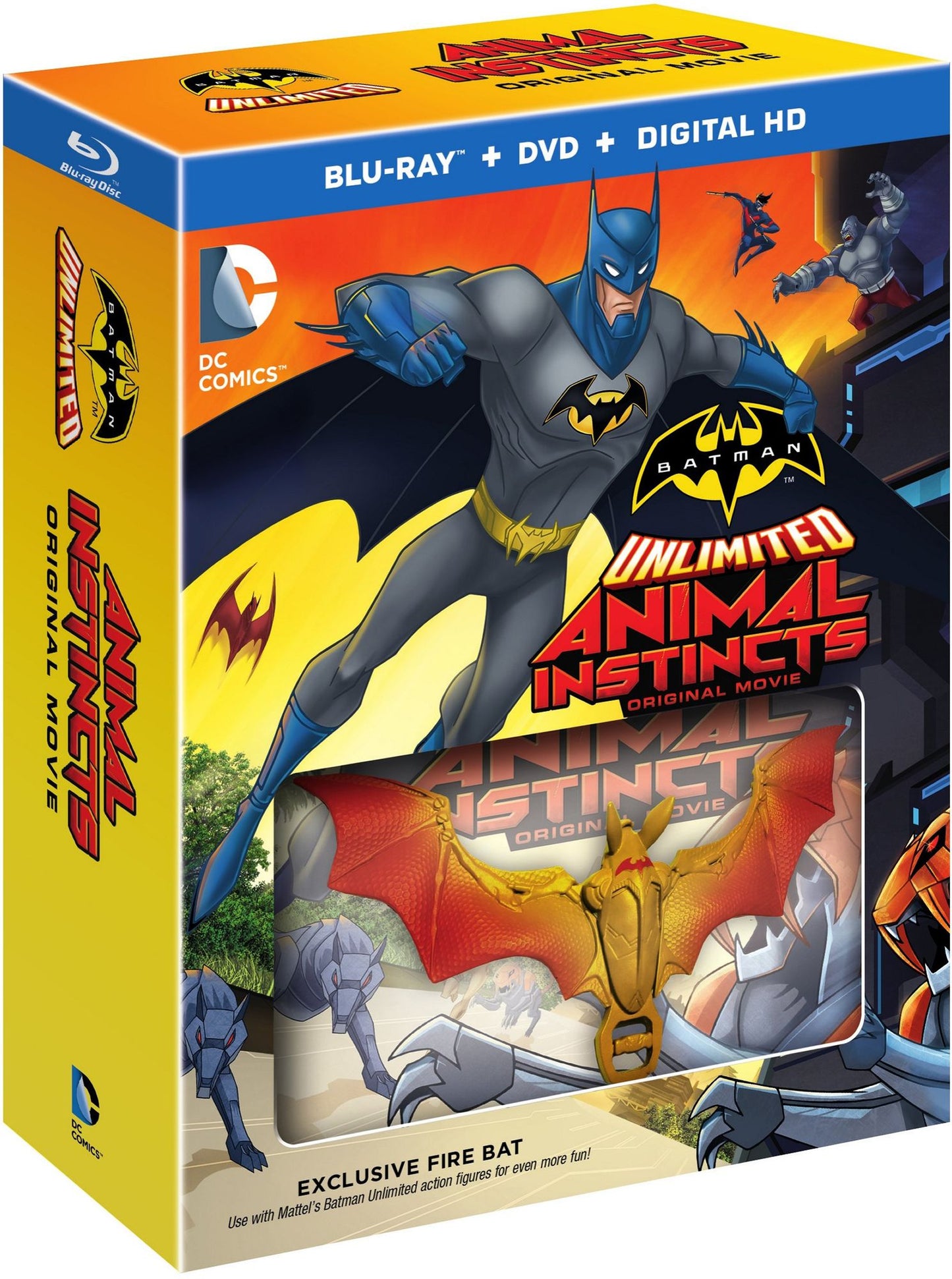 Batman Unlimited: Animal Instincts [2 Discs] [Includes Digital Copy] [UltraViolet] [Blu-ray/DVD]