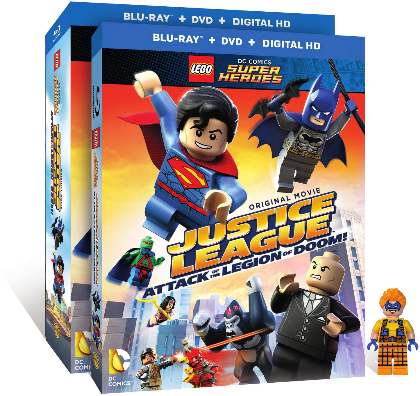 LEGO DC Comics Super Heroes: Justice League - Attack of the Legion of Doom [Blu-ray/DVD]
