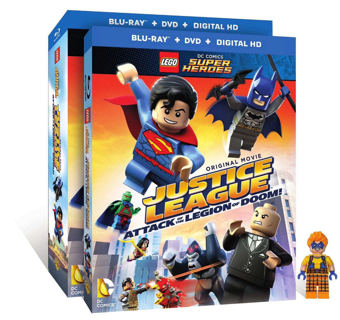 LEGO DC Comics Super Heroes: Justice League - Attack of the Legion of Doom [Blu-ray/DVD]