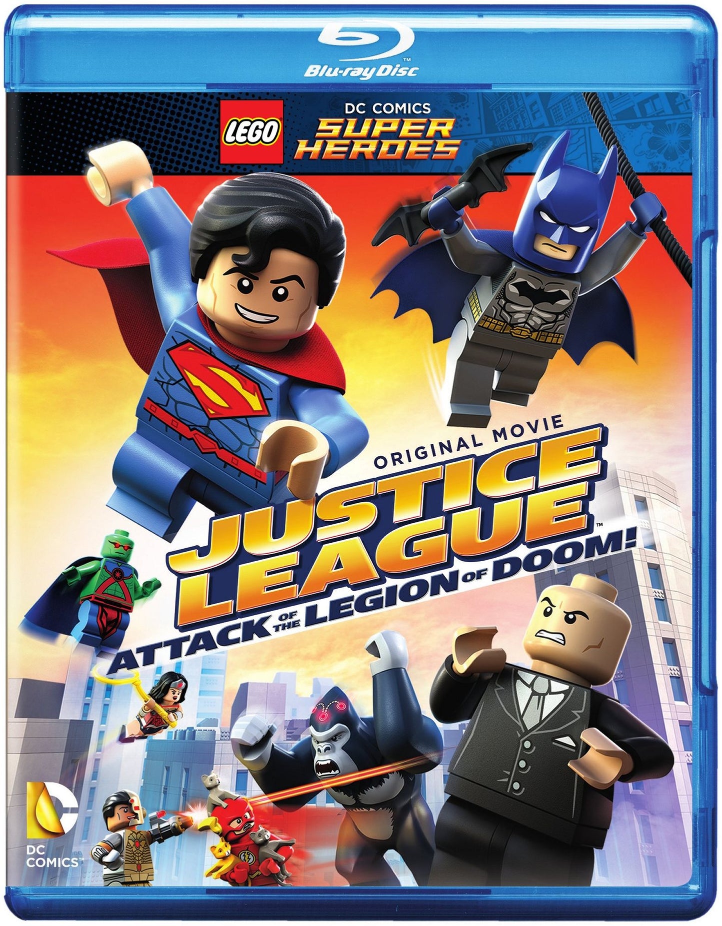 LEGO DC Comics Super Heroes: Justice League - Attack of the Legion of Doom [Blu-ray/DVD]