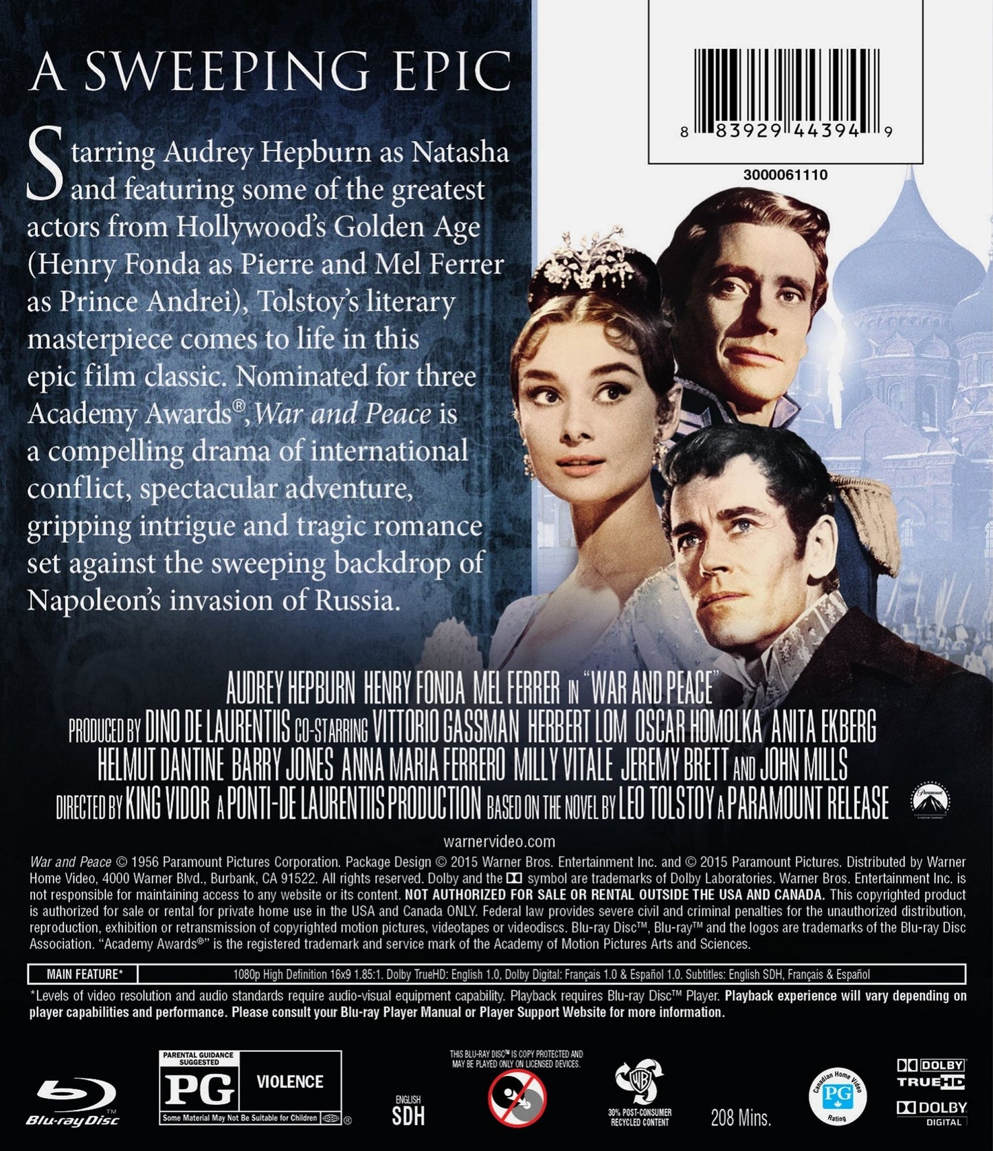 WAR & PEACE / (BR)