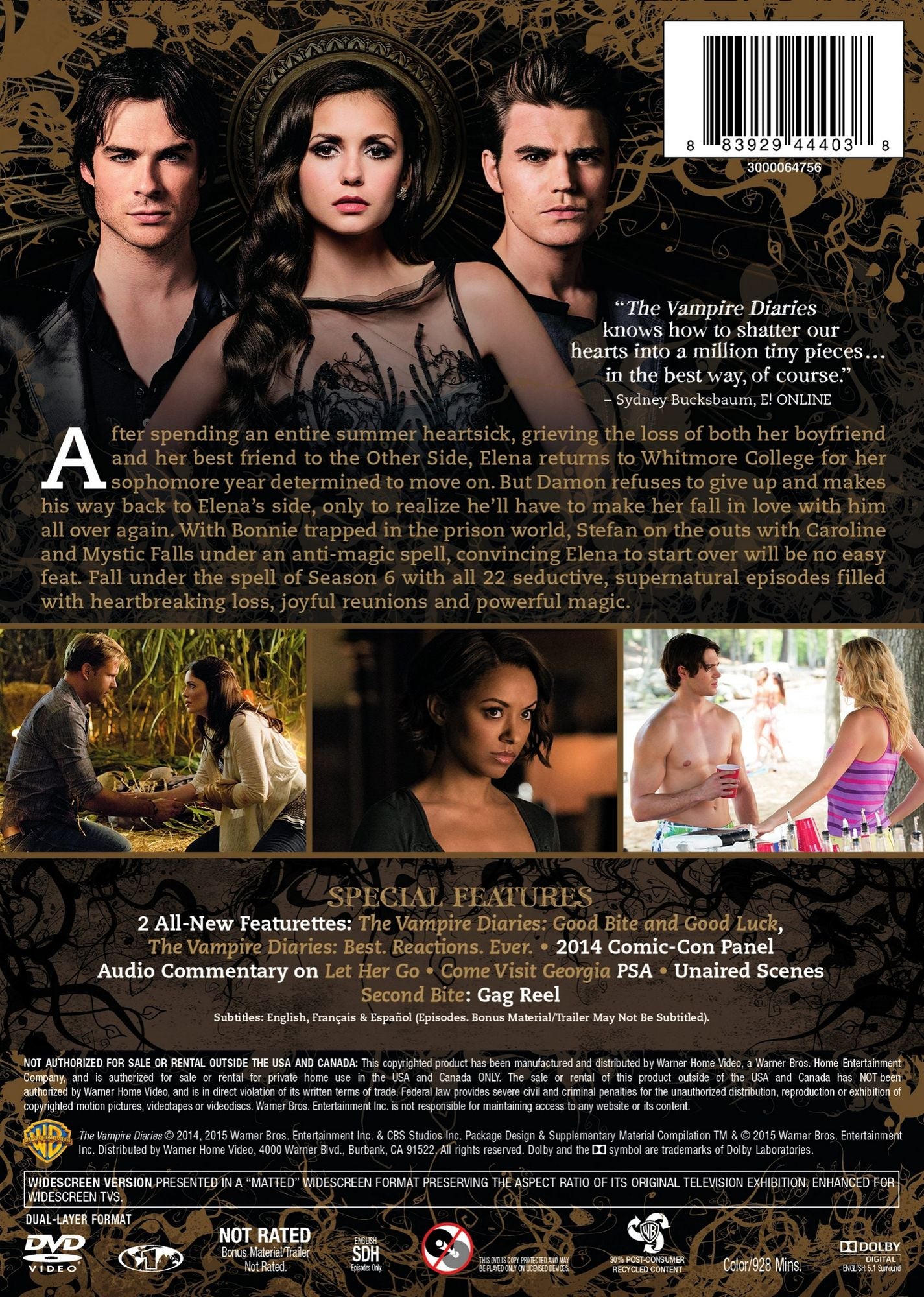 The Vampire Diaries: The Complete Sixth Season